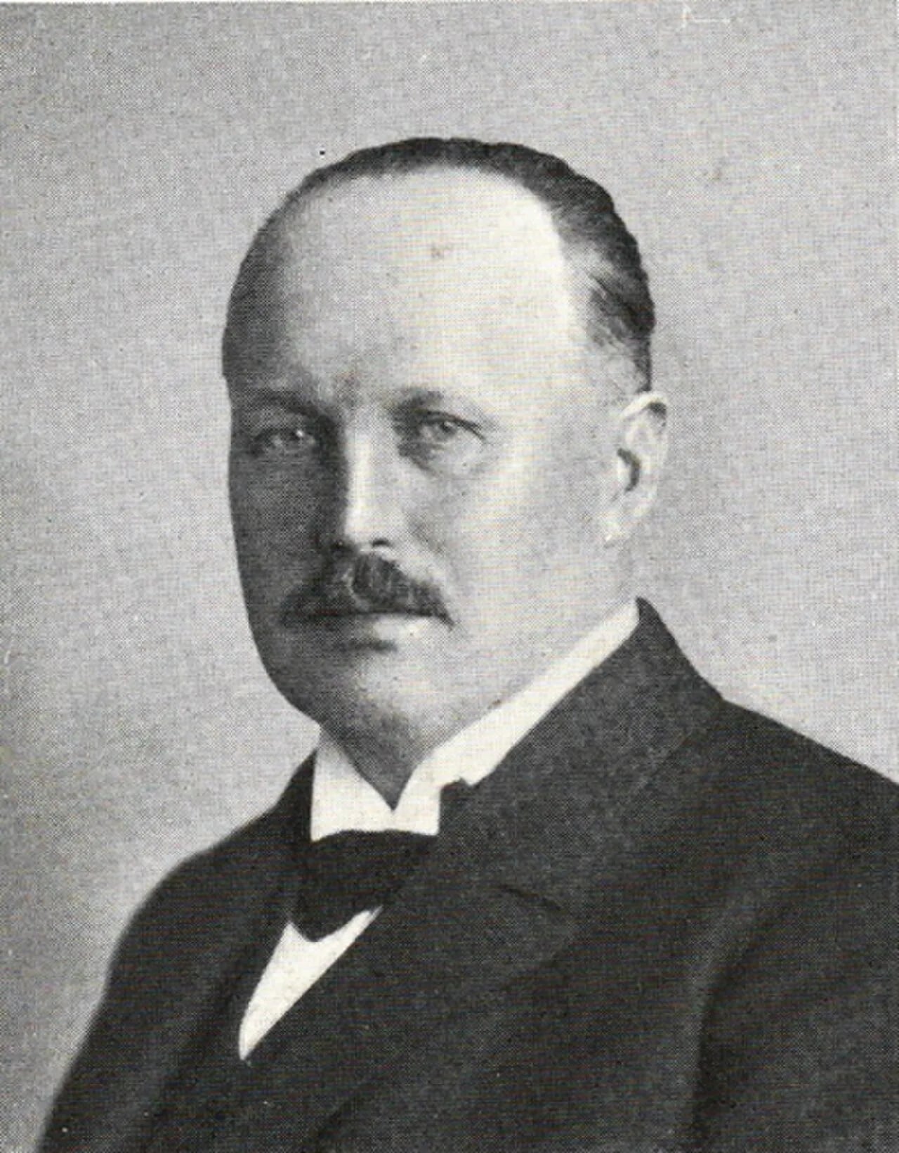 Porträt von Oscar Johanson (1870–1940) – Gedenkseite