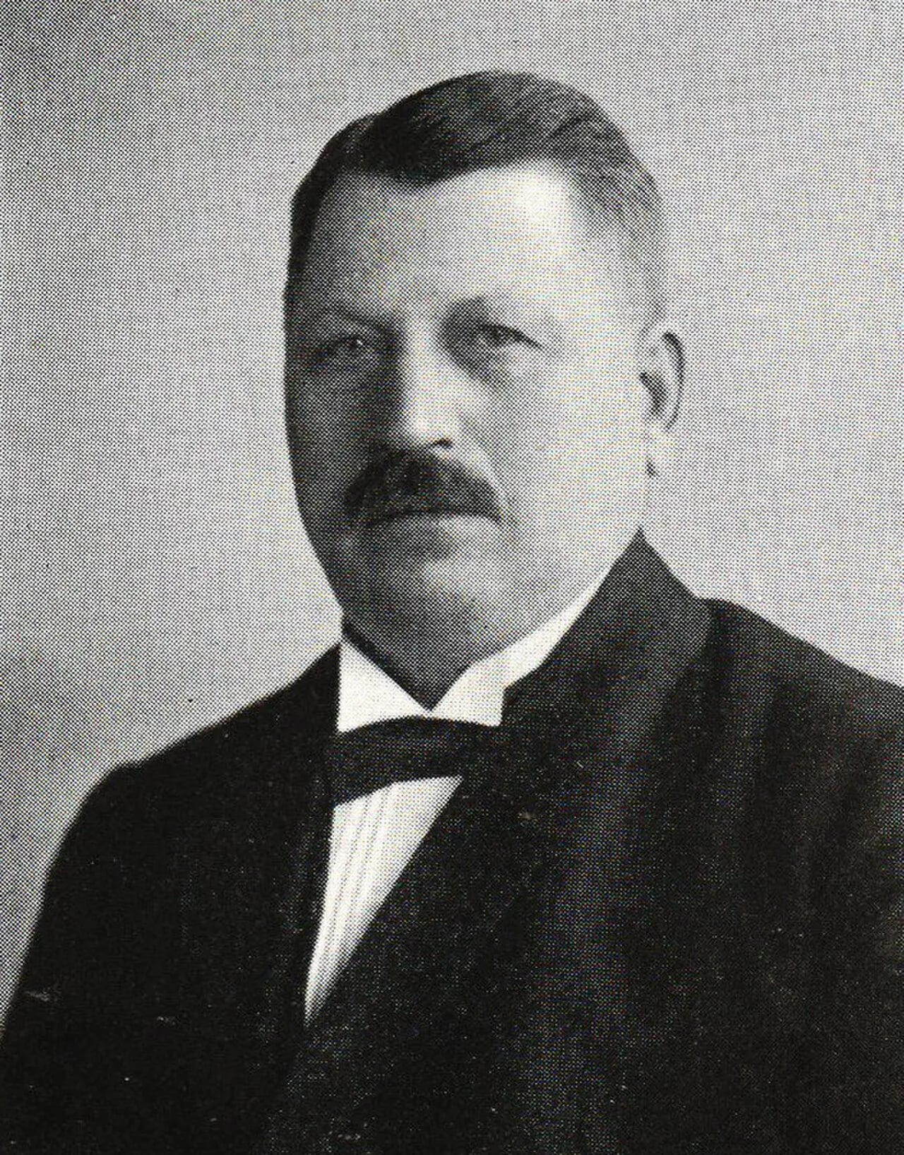 Porträt von August Johansson i Lövholmen (1864–1939) – Gedenkseite