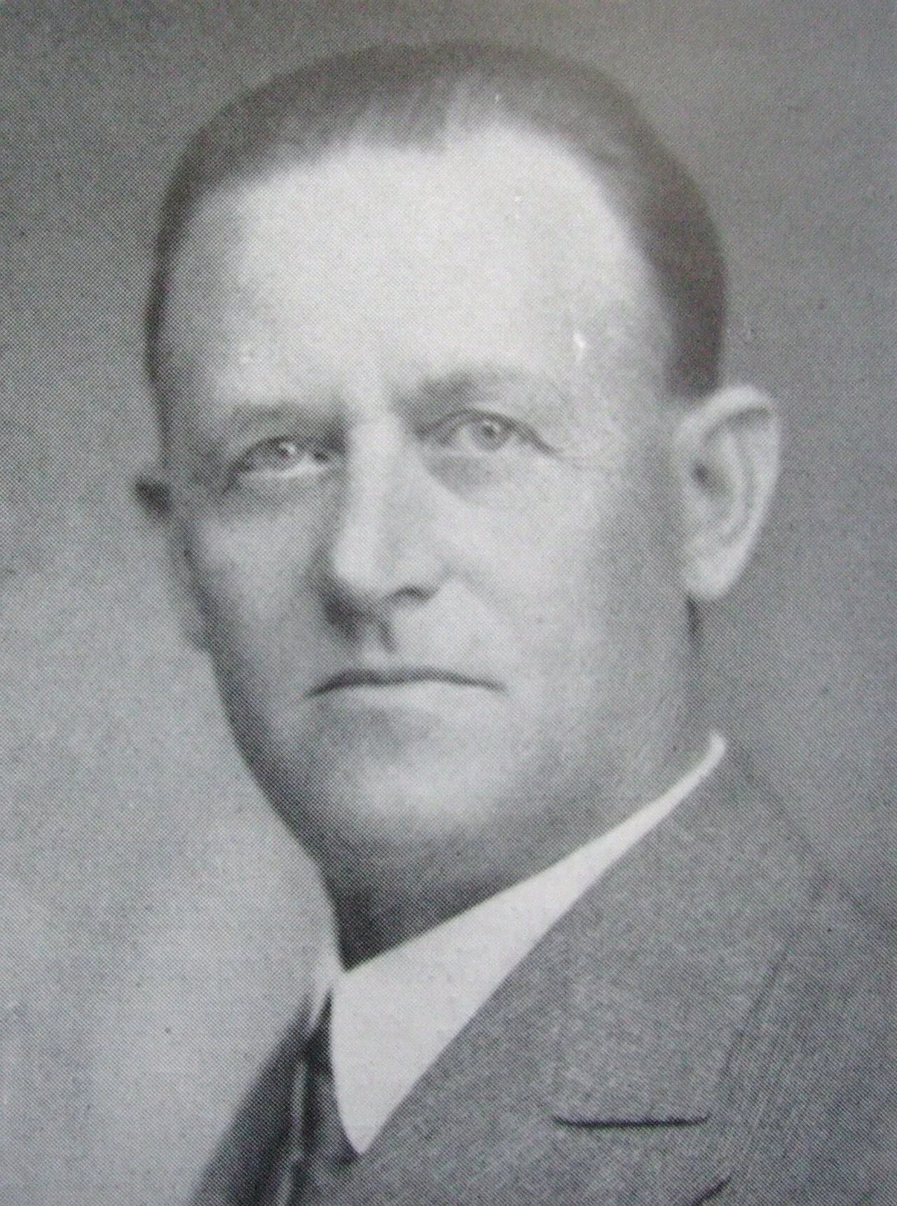 Porträt von Carl Oscar Johansson (1875–1938) – Gedenkseite