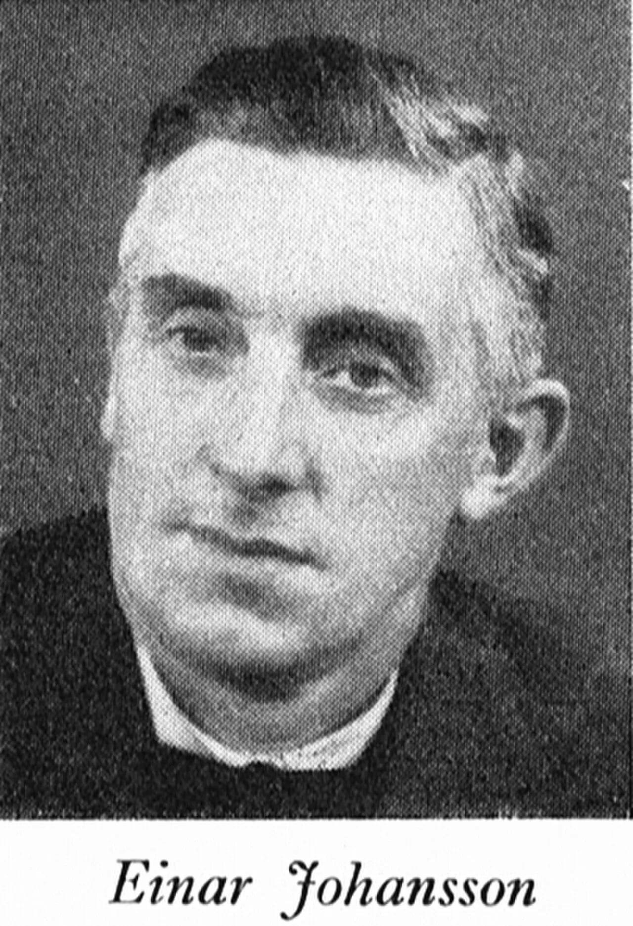 Porträt von Einar Johansson (1889–1972) – Gedenkseite