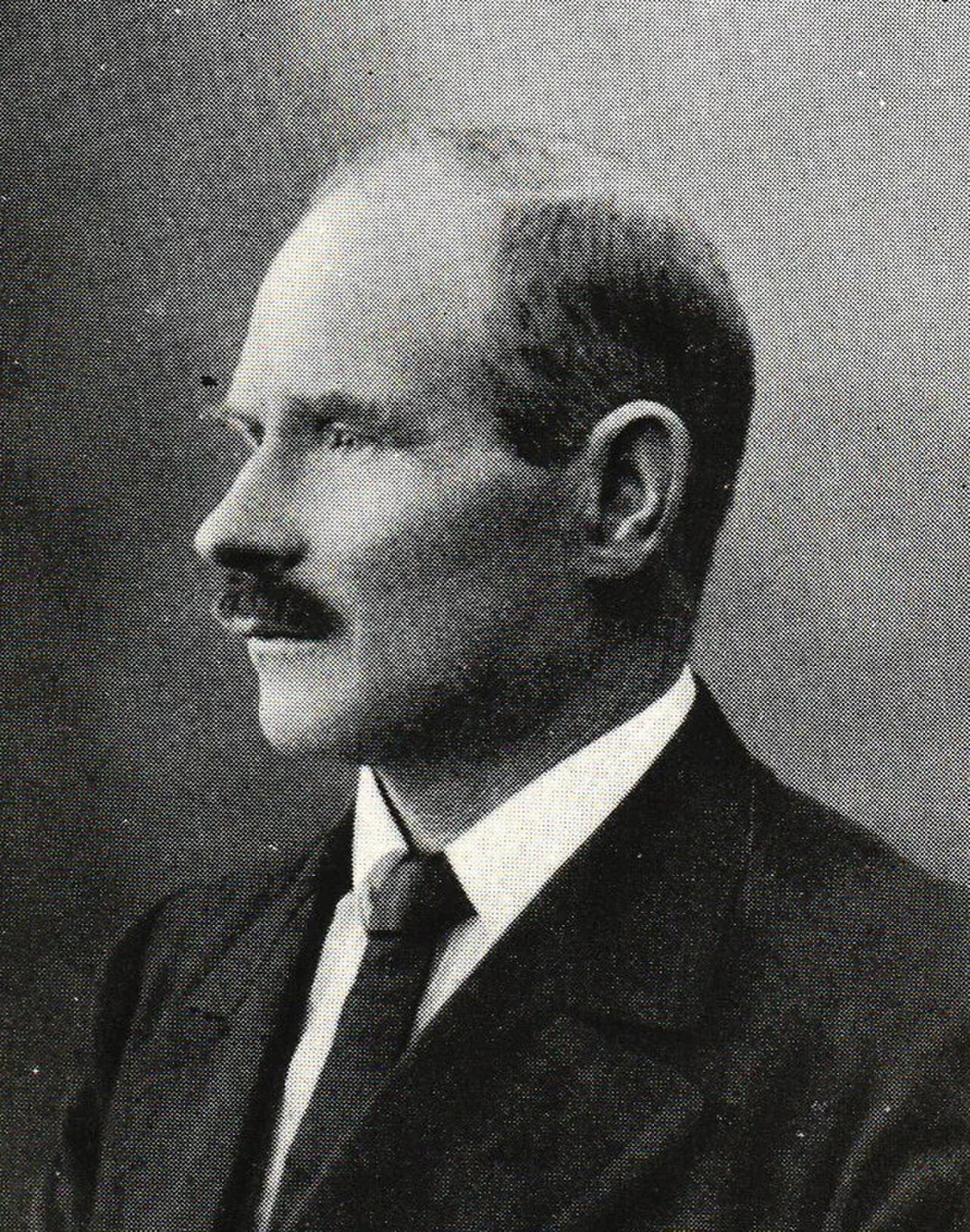 Porträt von Erik Gustaf Johansson (1864–1946) – Gedenkseite
