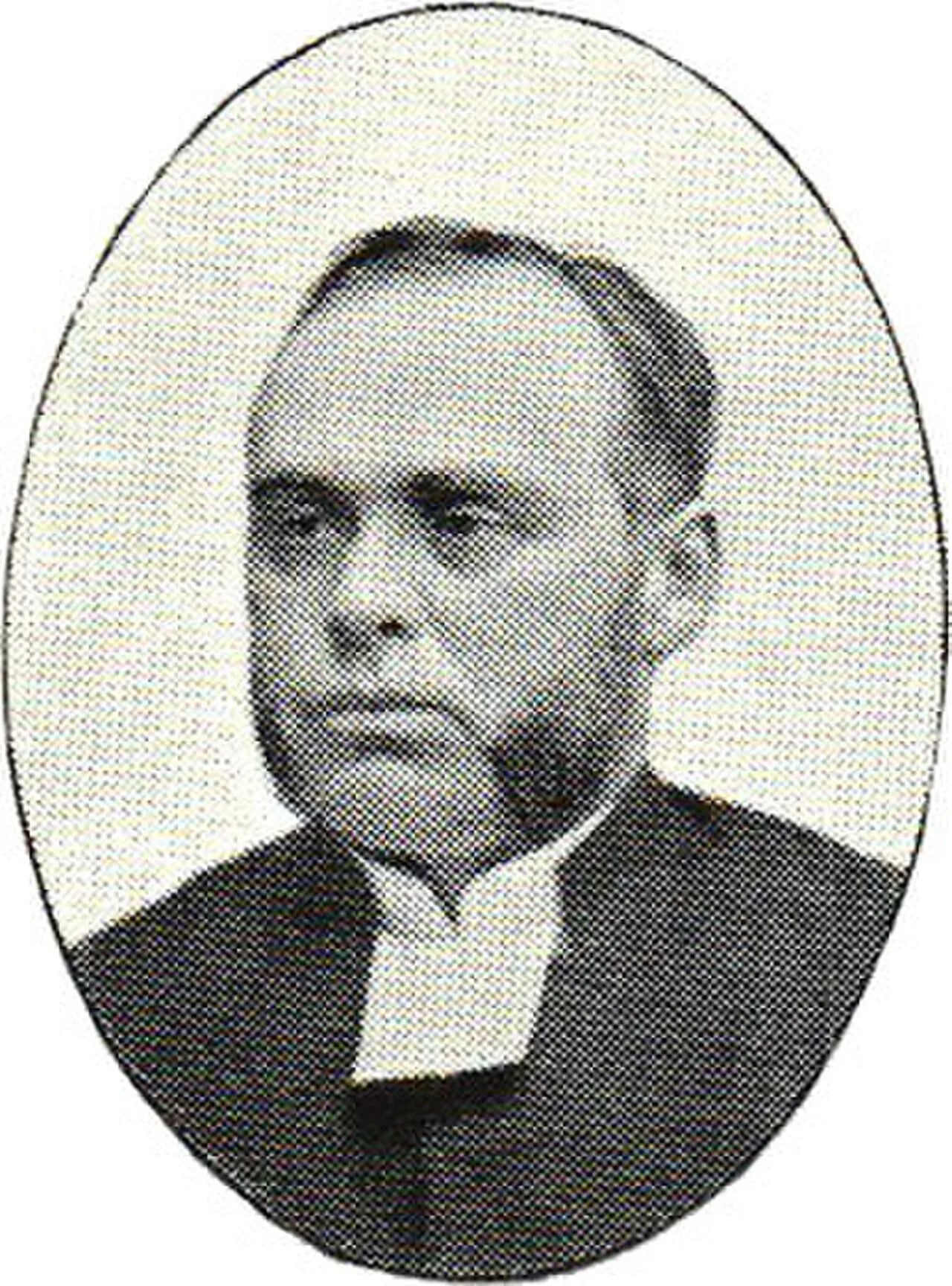 Porträt von Frans August Johansson (1850–1910) – Gedenkseite