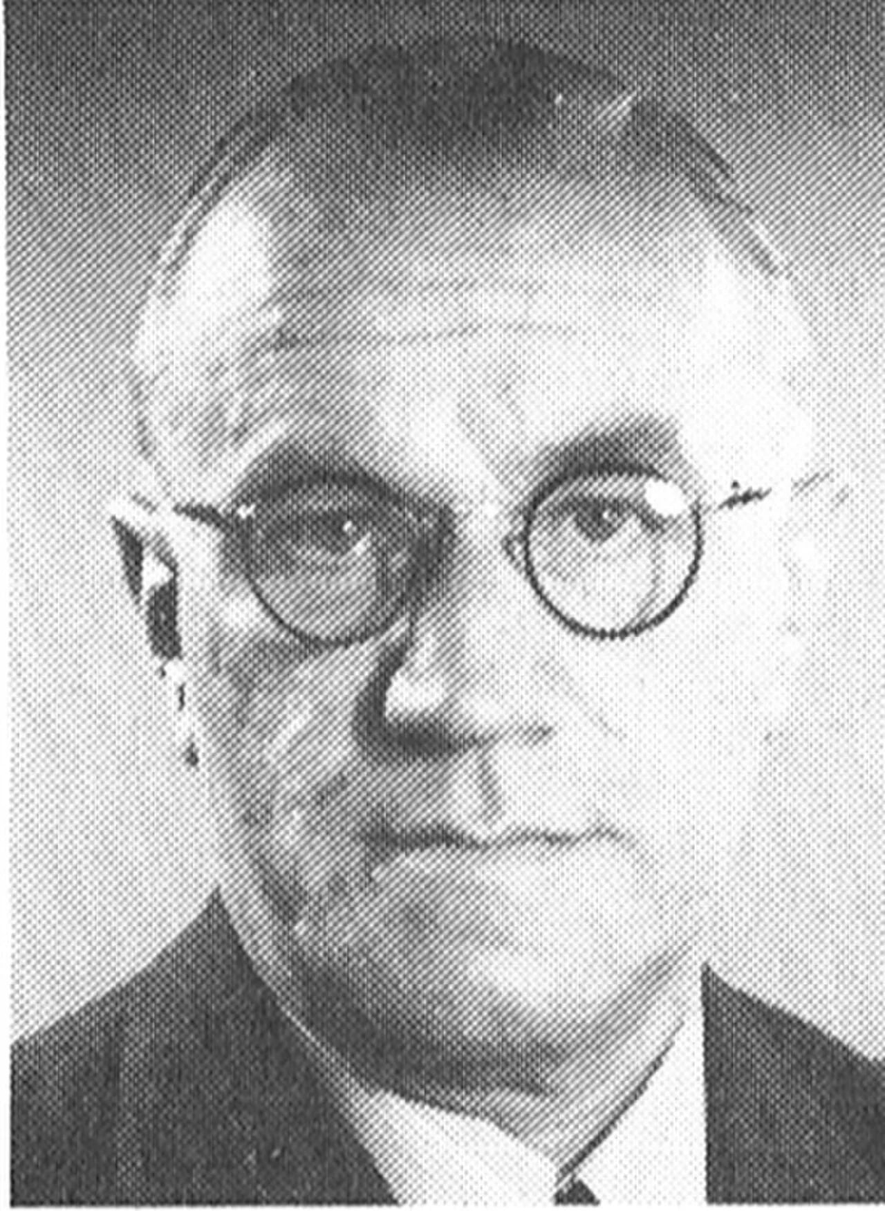 Porträt von Fridolf Johansson (1894–1955) – Gedenkseite