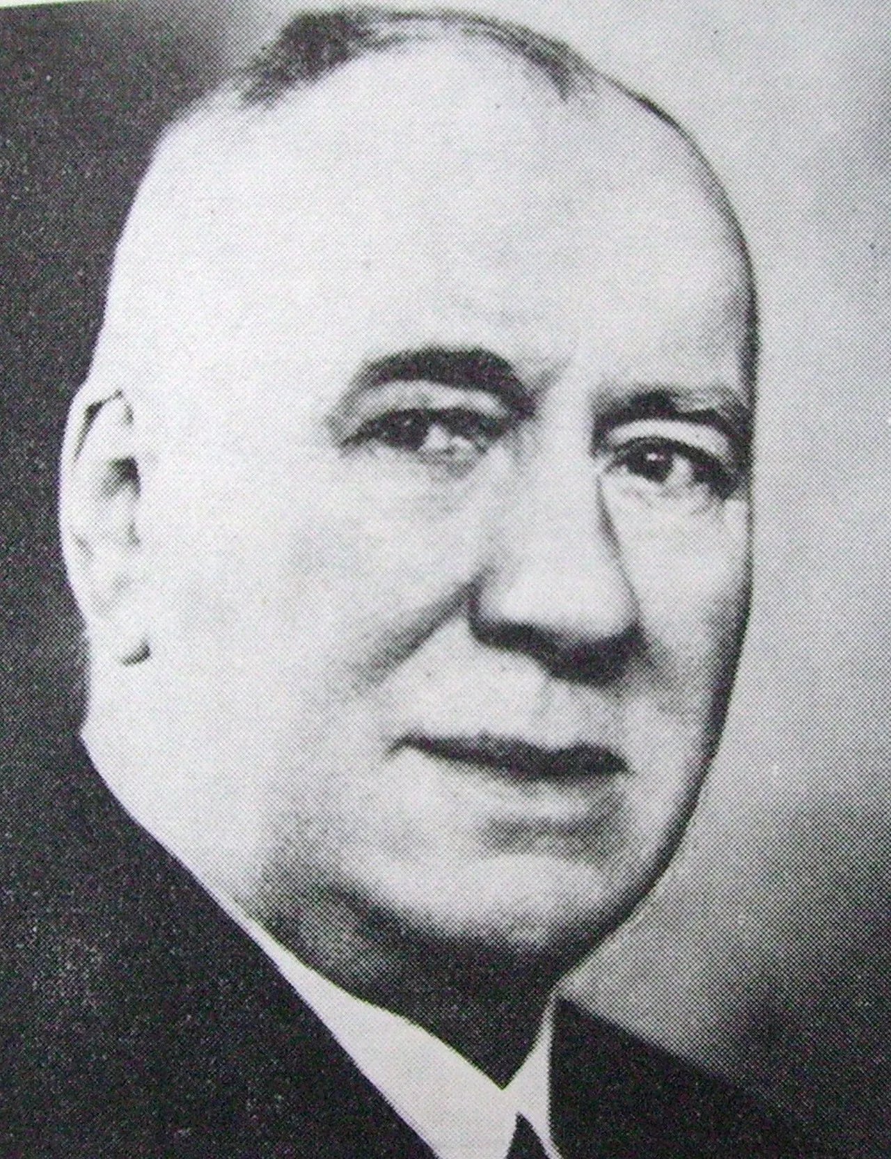 Porträt von Johan Bernhard Johansson (1877–1949) – Gedenkseite