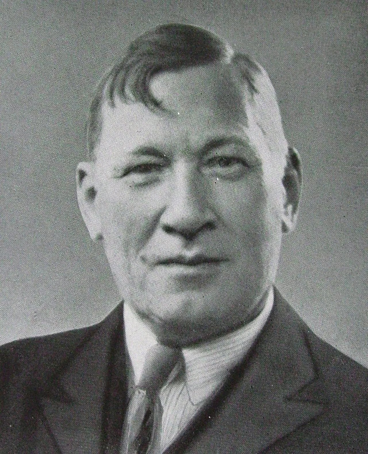 Porträt von Sven Johansson (1880–1959) – Gedenkseite