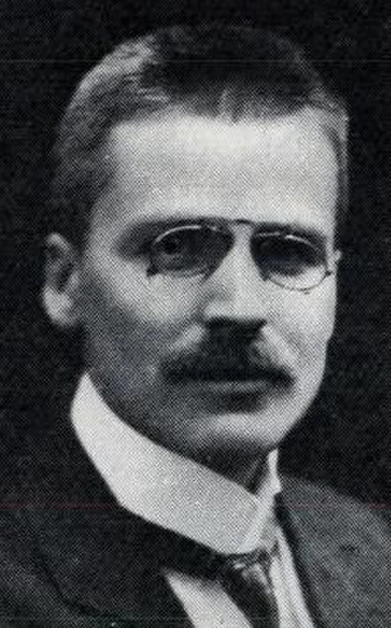 Porträt von Oscar Albert Johnsen (1876–1954) – Gedenkseite