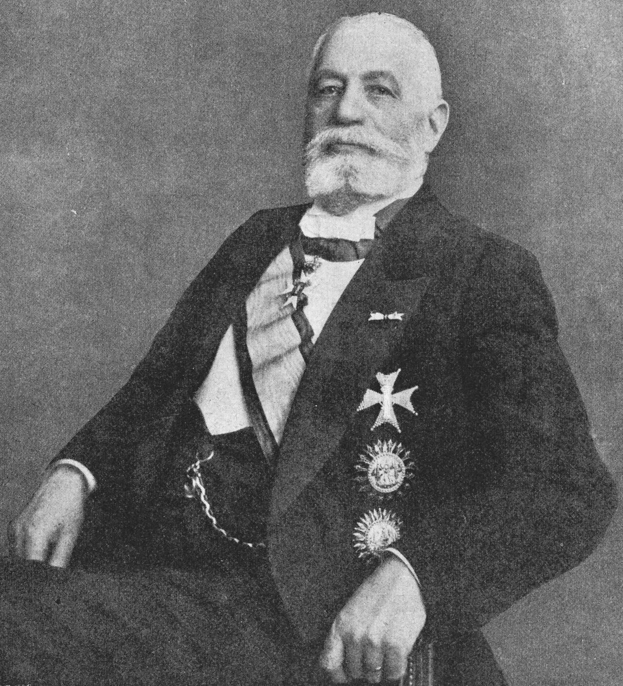 Porträt von Axel Johnson (1844–1910) – Gedenkseite