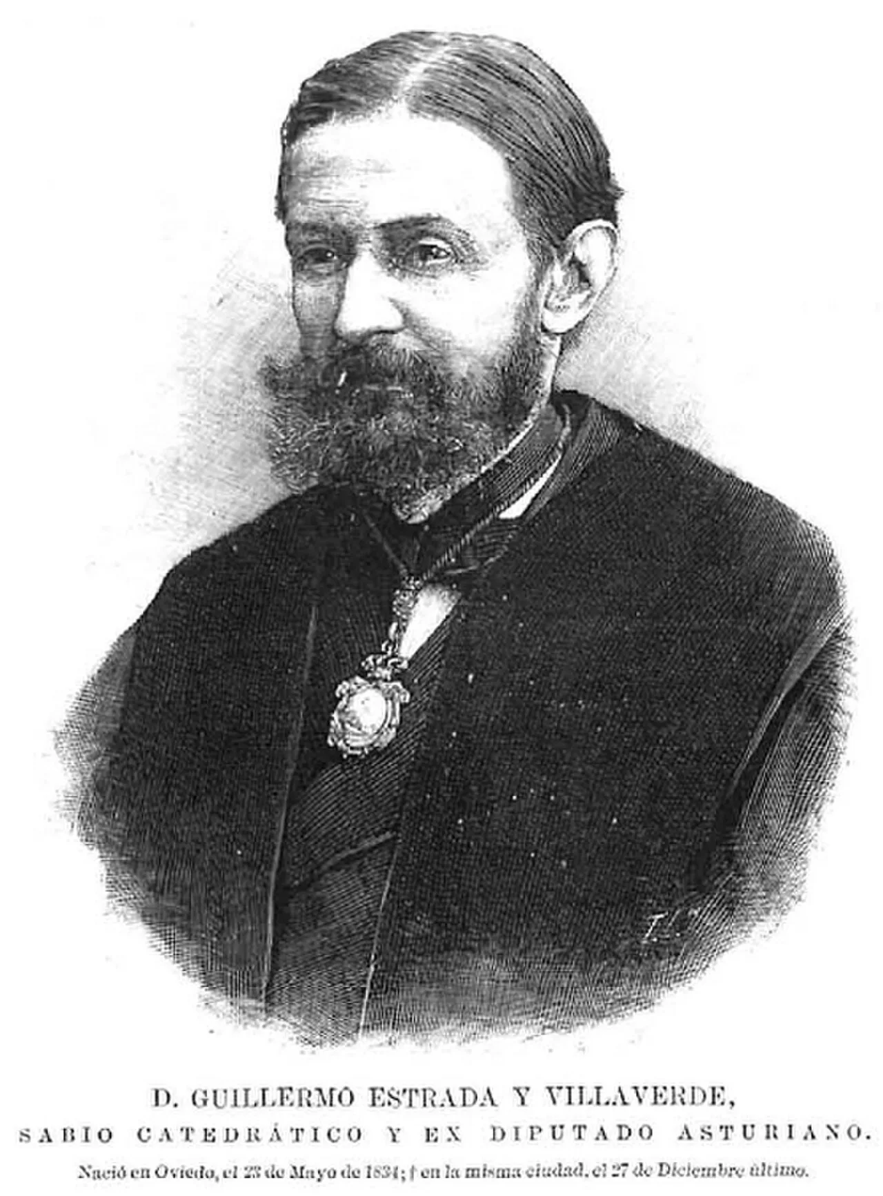 Portrait of Guillermo Estrada (1834–1894) – memorial page
