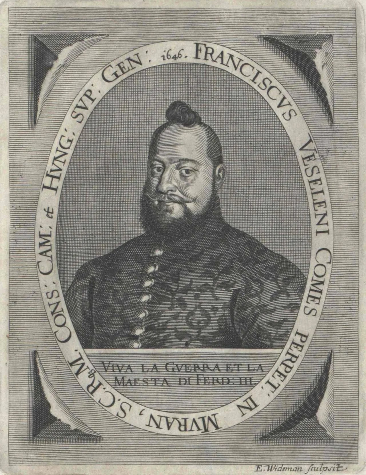 Portrait of Franz Wesselényi (1605–1667) – memorial page