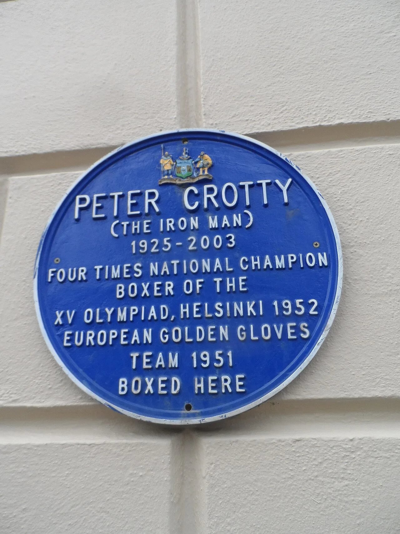Porträt von Peter Crotty (1927–2003) – Gedenkseite