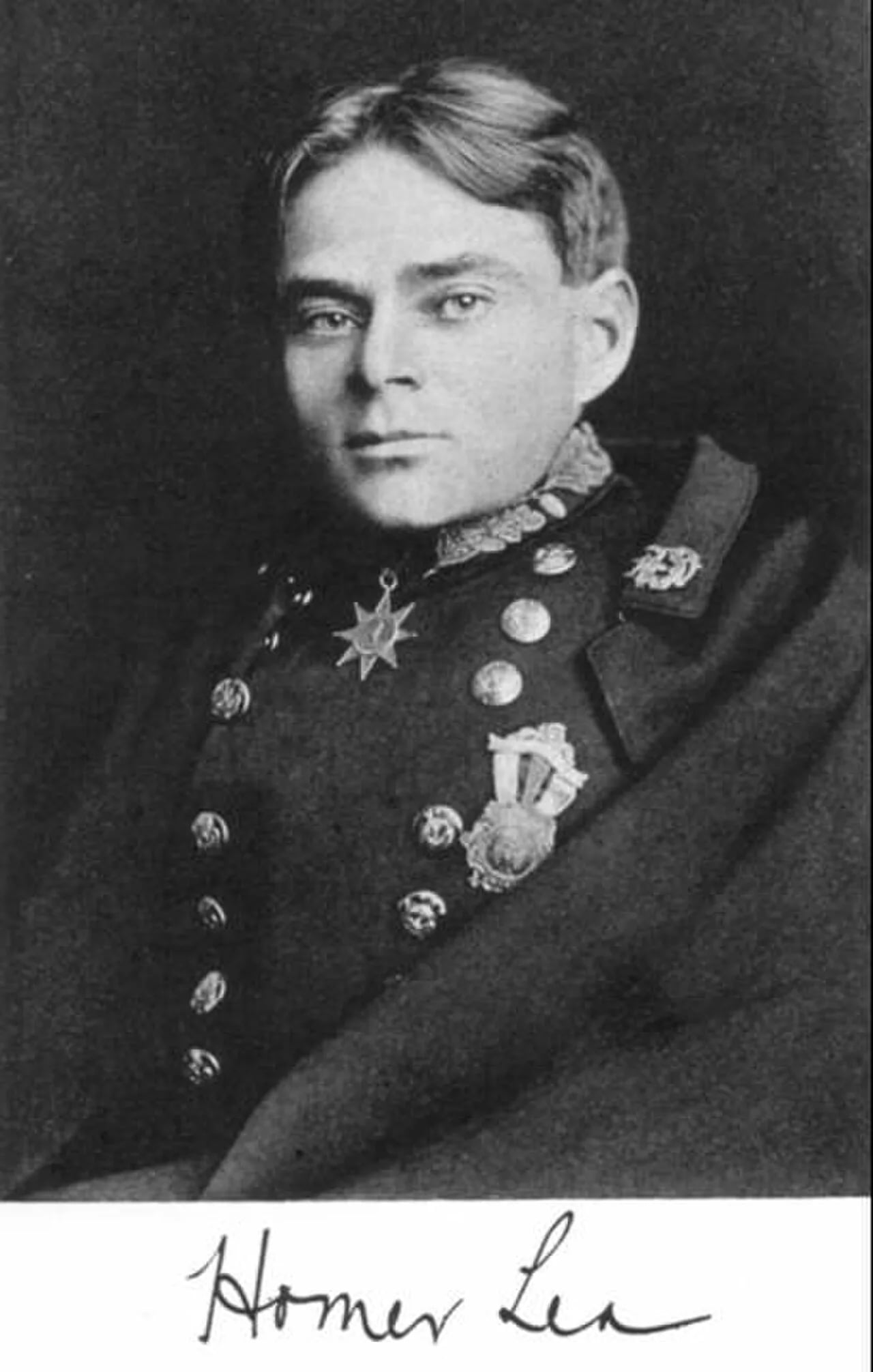 Portrait of Homer Lea (1876–1912) – memorial page