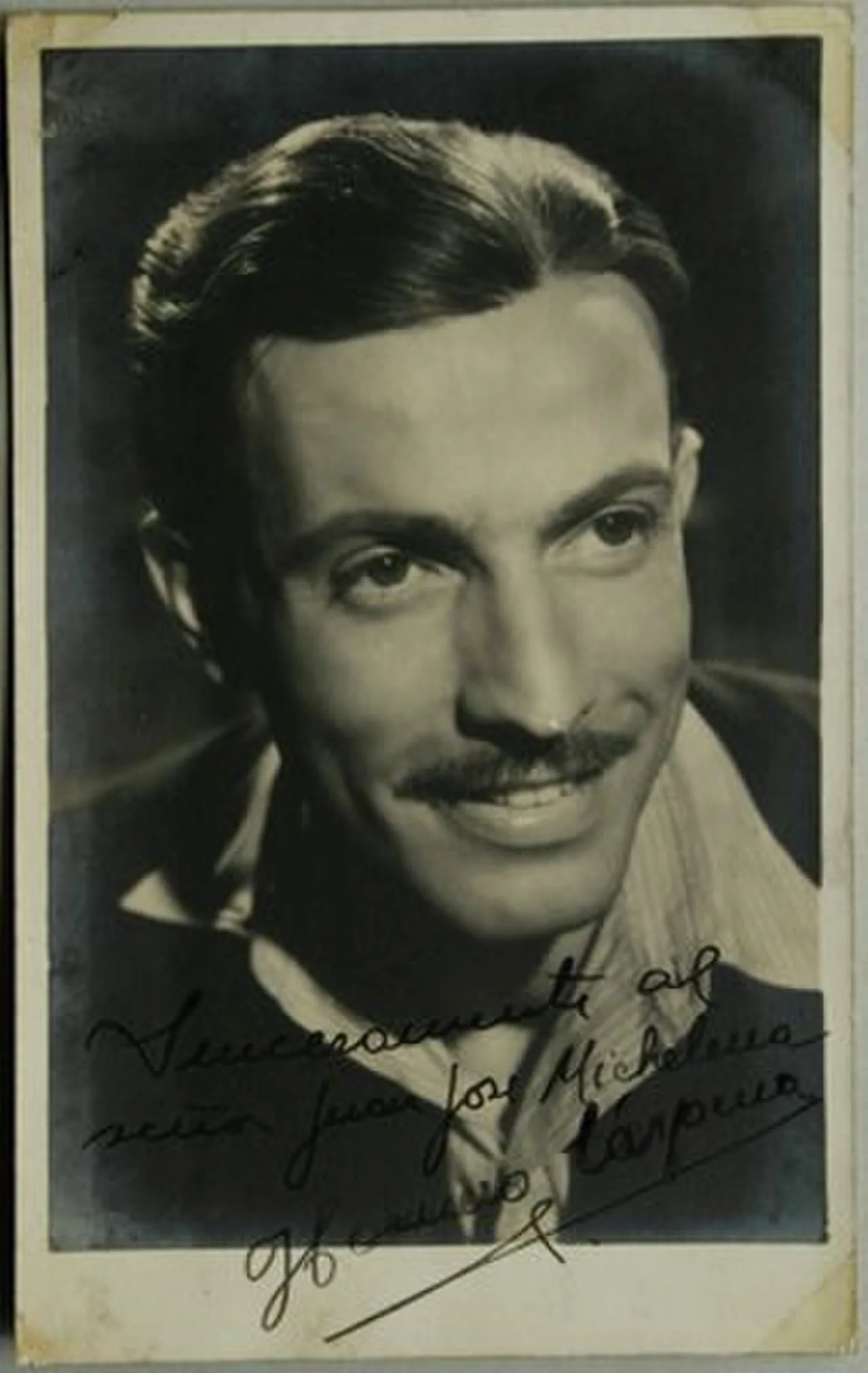 Porträt von Homero Cárpena (1910–2001) – Gedenkseite