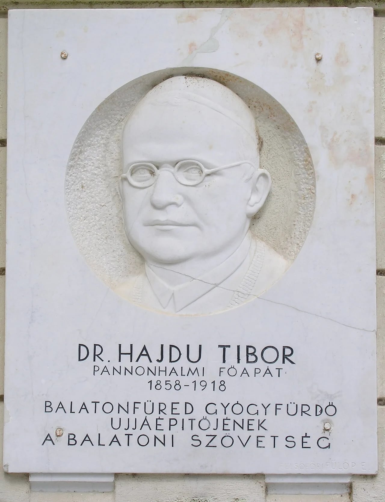 Portrait of Tibor Hajdú (1858–1918) – memorial page