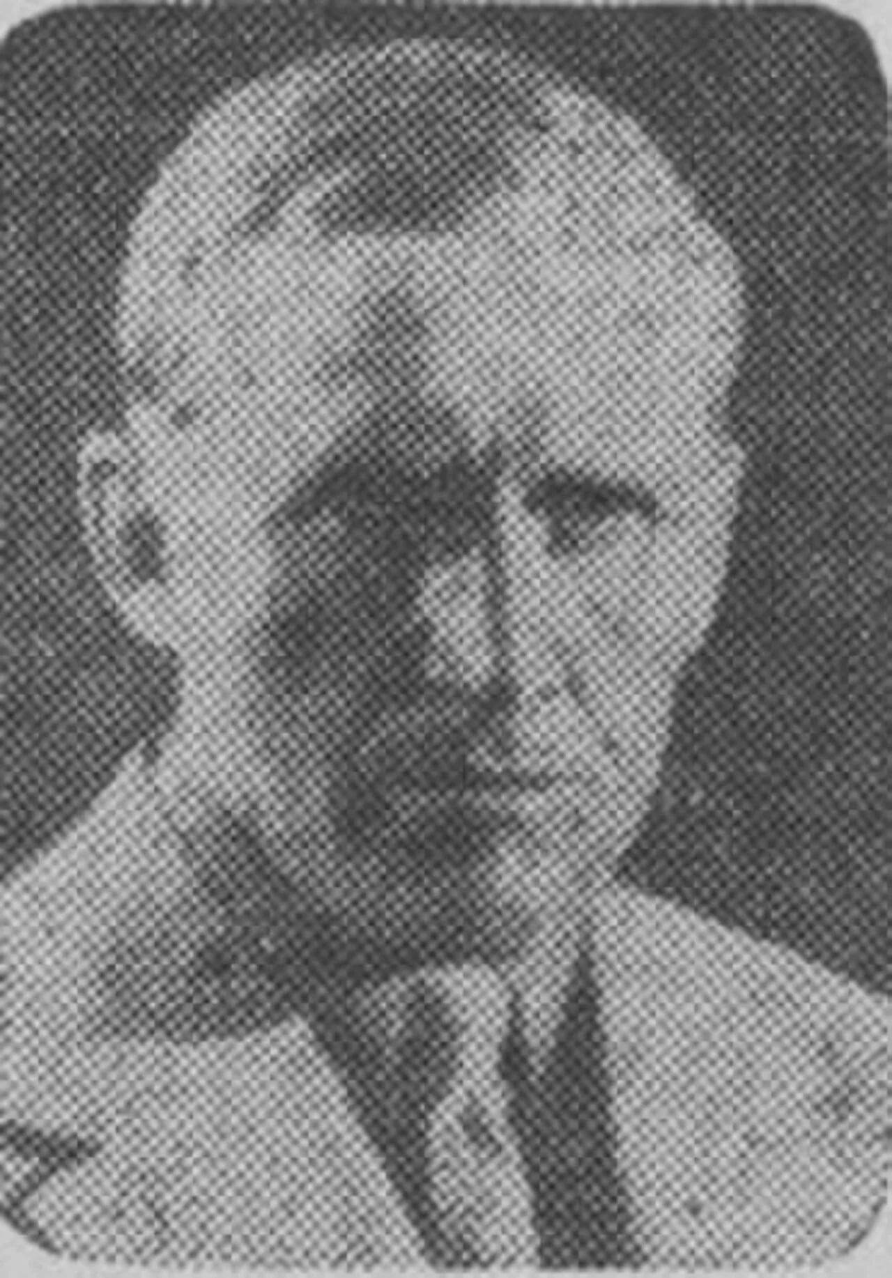 Porträt von Birger Jonson (1890–1977) – Gedenkseite