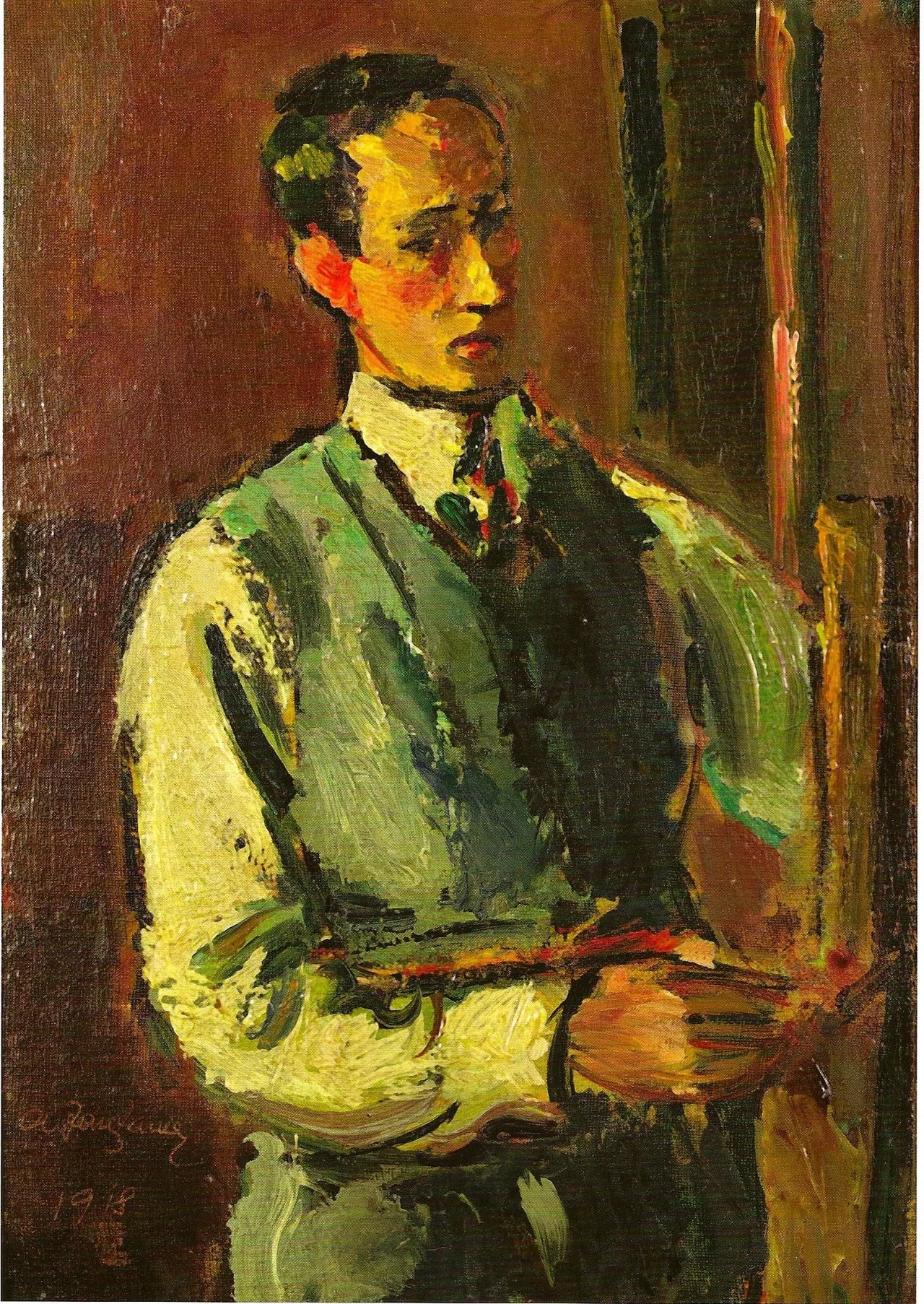 Porträt von Anton Faistauer (1887–1930) – Gedenkseite