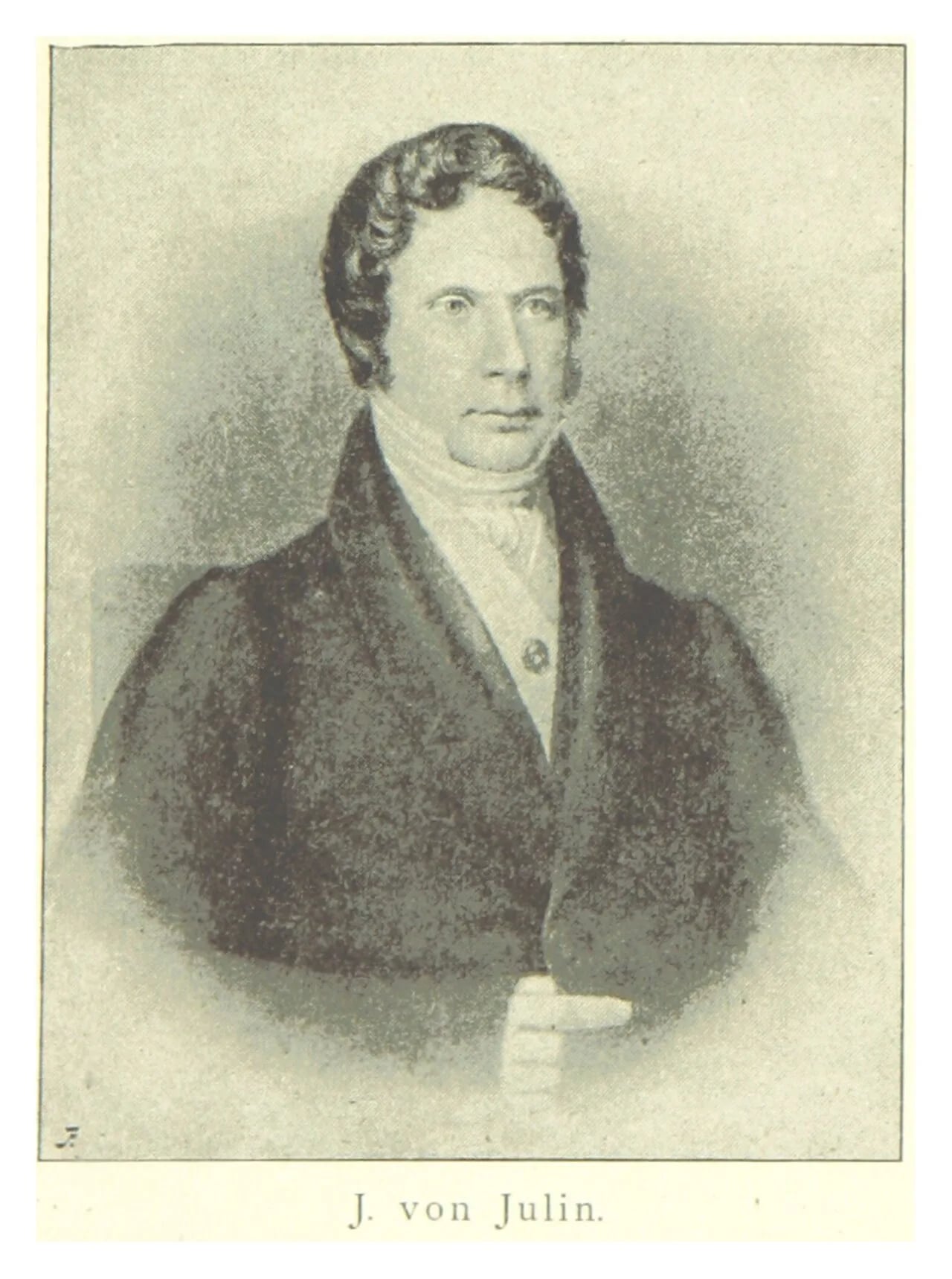 Porträt von John Jacob von Julin (1787–1853) – Gedenkseite
