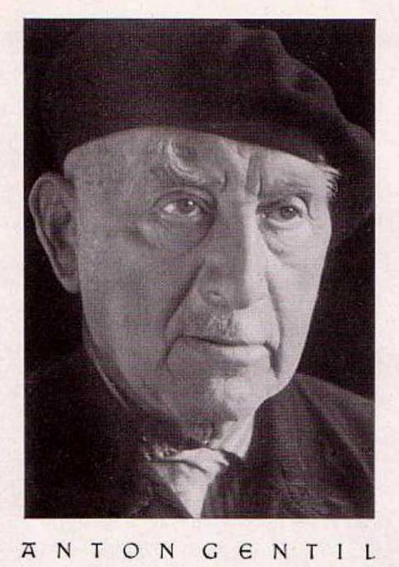 Portrait of Anton Gentil (1867–1951) – memorial page