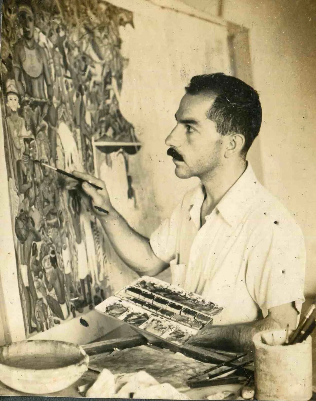 Porträt von Hernando Tejada (1924–1998) – Gedenkseite