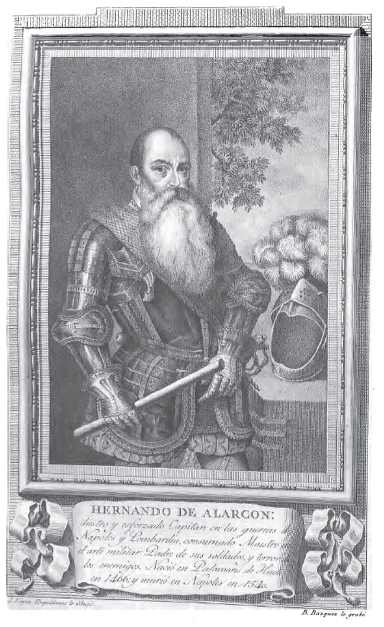 Portrait of Hernando de Alarcón (1466–1540) – memorial page