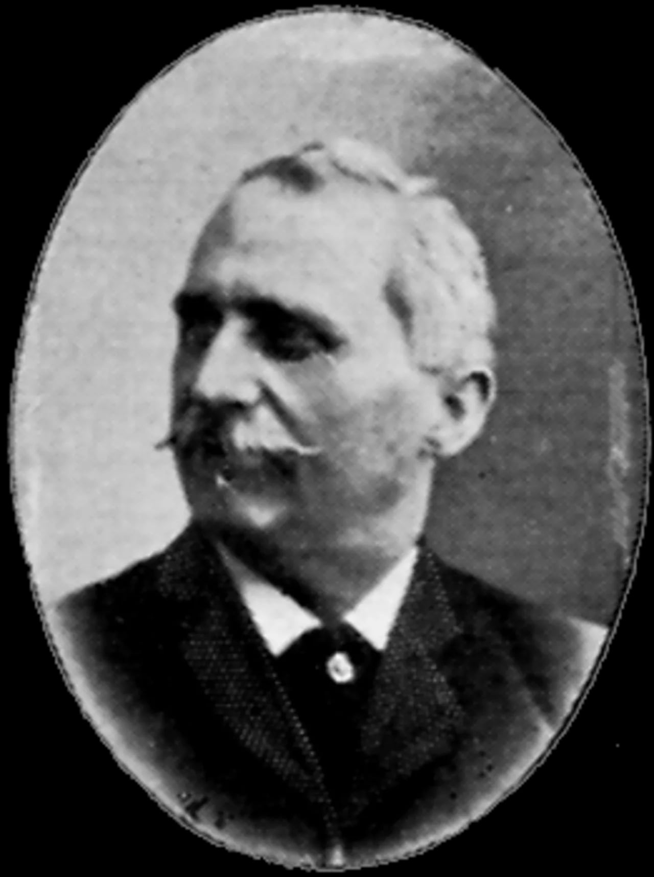 Portrait of Anders Hansson Kallenberg (1834–1902) – memorial page