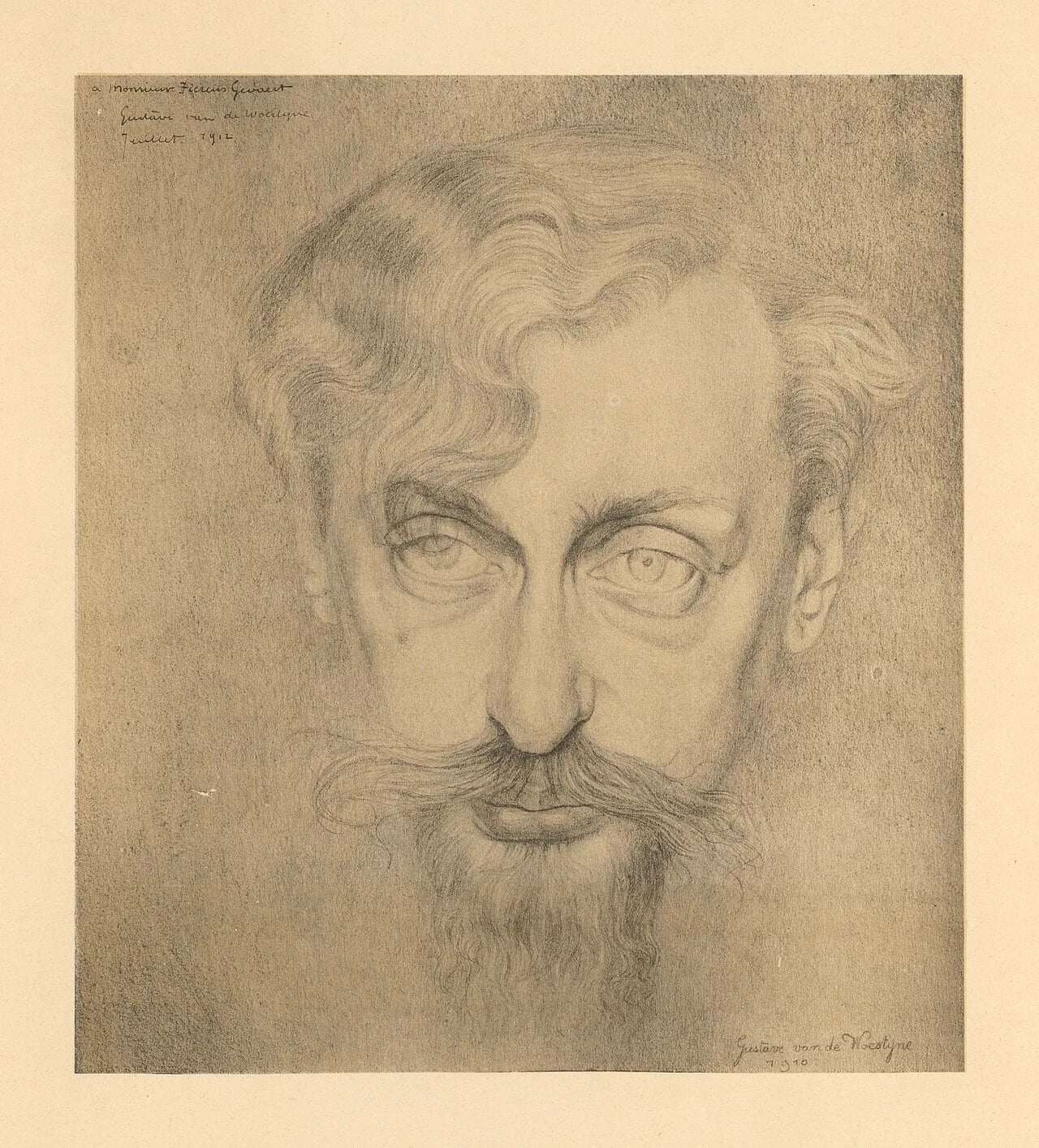 Porträt von Hippolyte Fierens Gevaert (1870–1926) – Gedenkseite