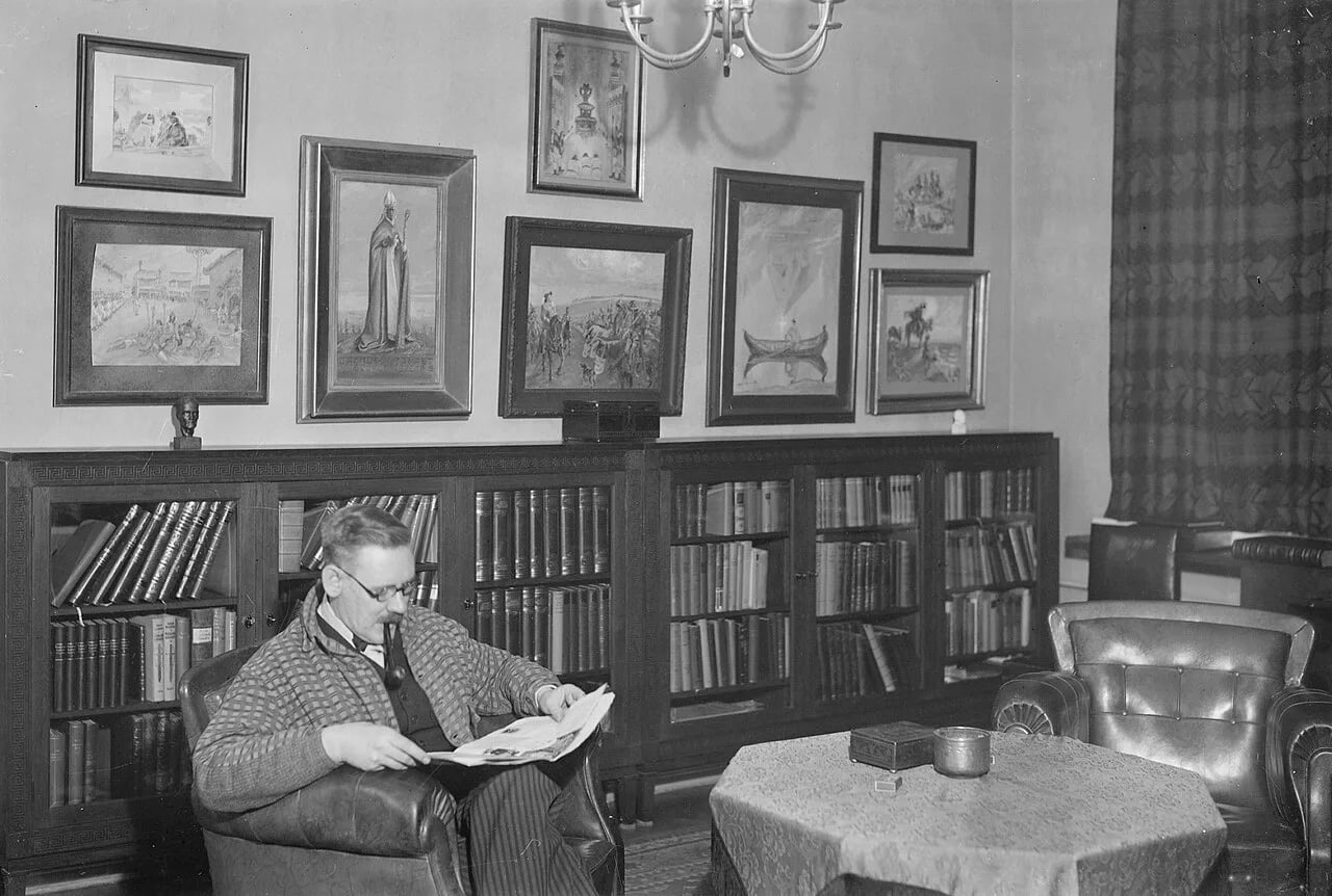 Porträt von Aarno Karimo (1886–1952) – Gedenkseite
