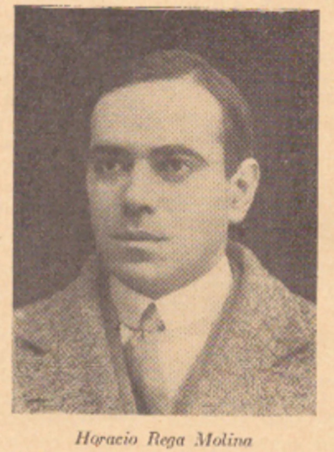 Porträt von Horacio Rega Molina (1899–1957) – Gedenkseite