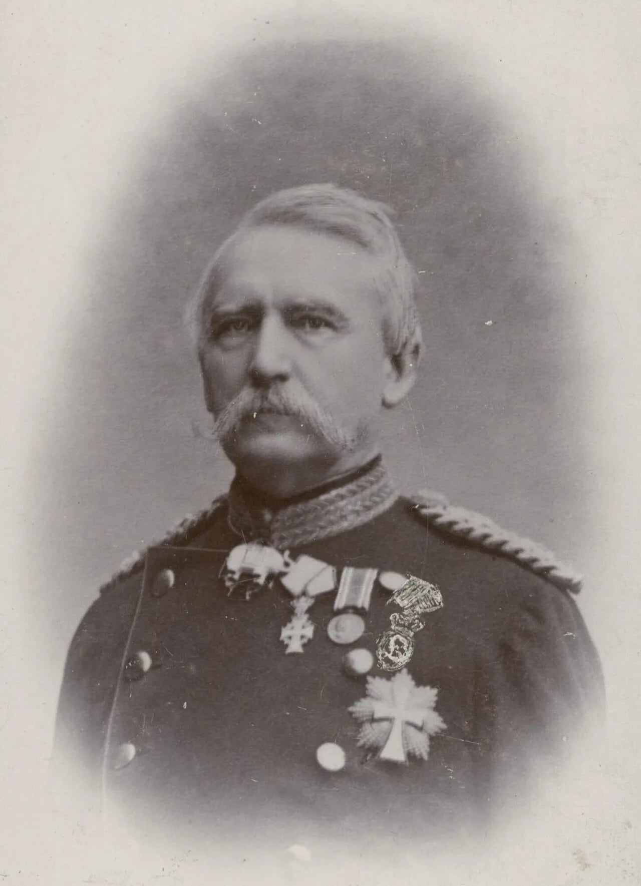 Portrait of Heinrich August Theodor von Kauffmann (1819–1905) – memorial page