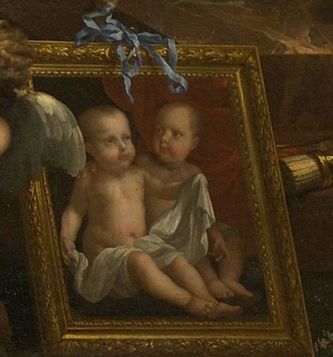Porträt von Marie-Anne von Frankreich (1664–1664) – Gedenkseite
