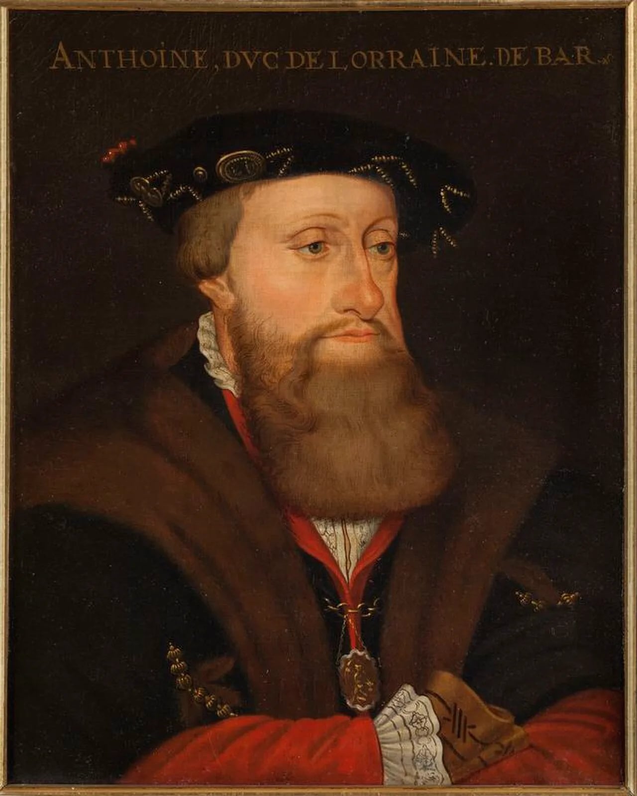 Portrait of Anton II. (1489–1544) – memorial page