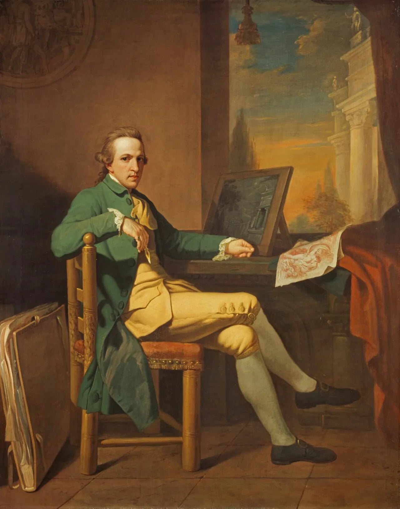 Porträt von David Allan (1744–1796) – Gedenkseite