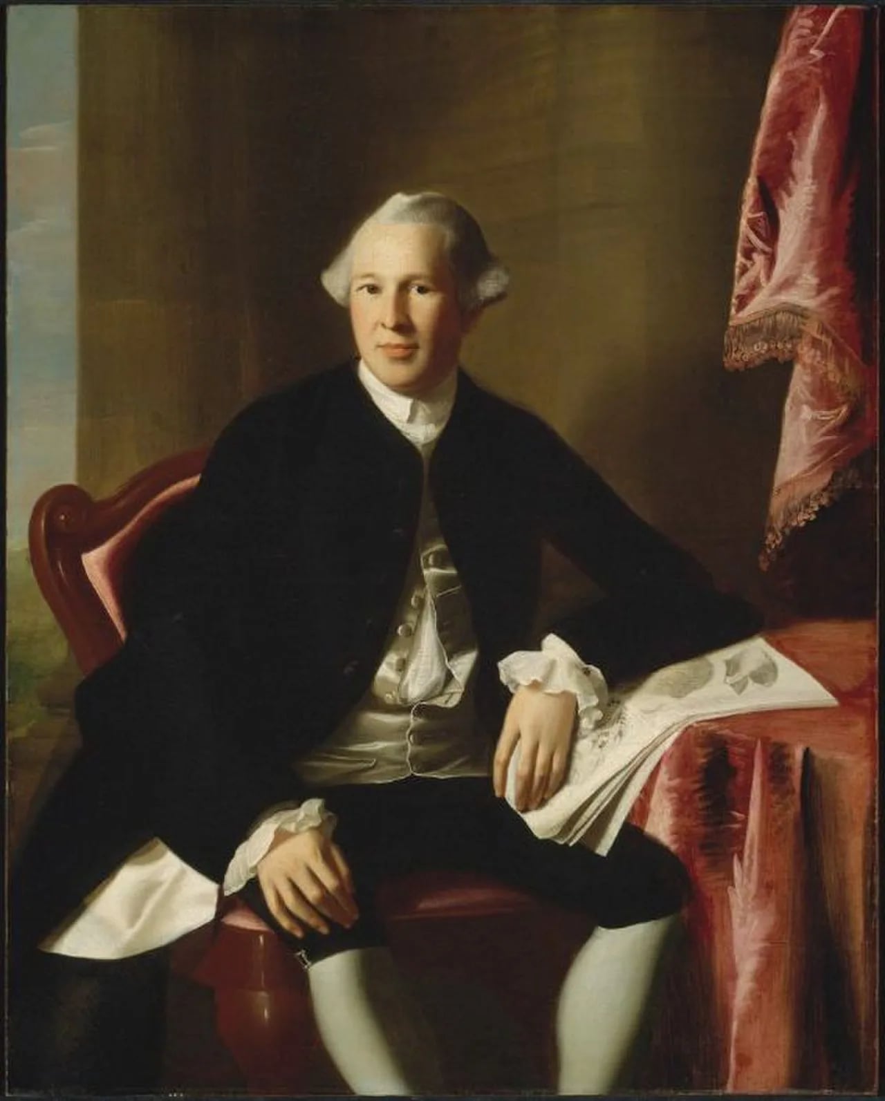 Porträt von Joseph Warren (1741–1775) – Gedenkseite