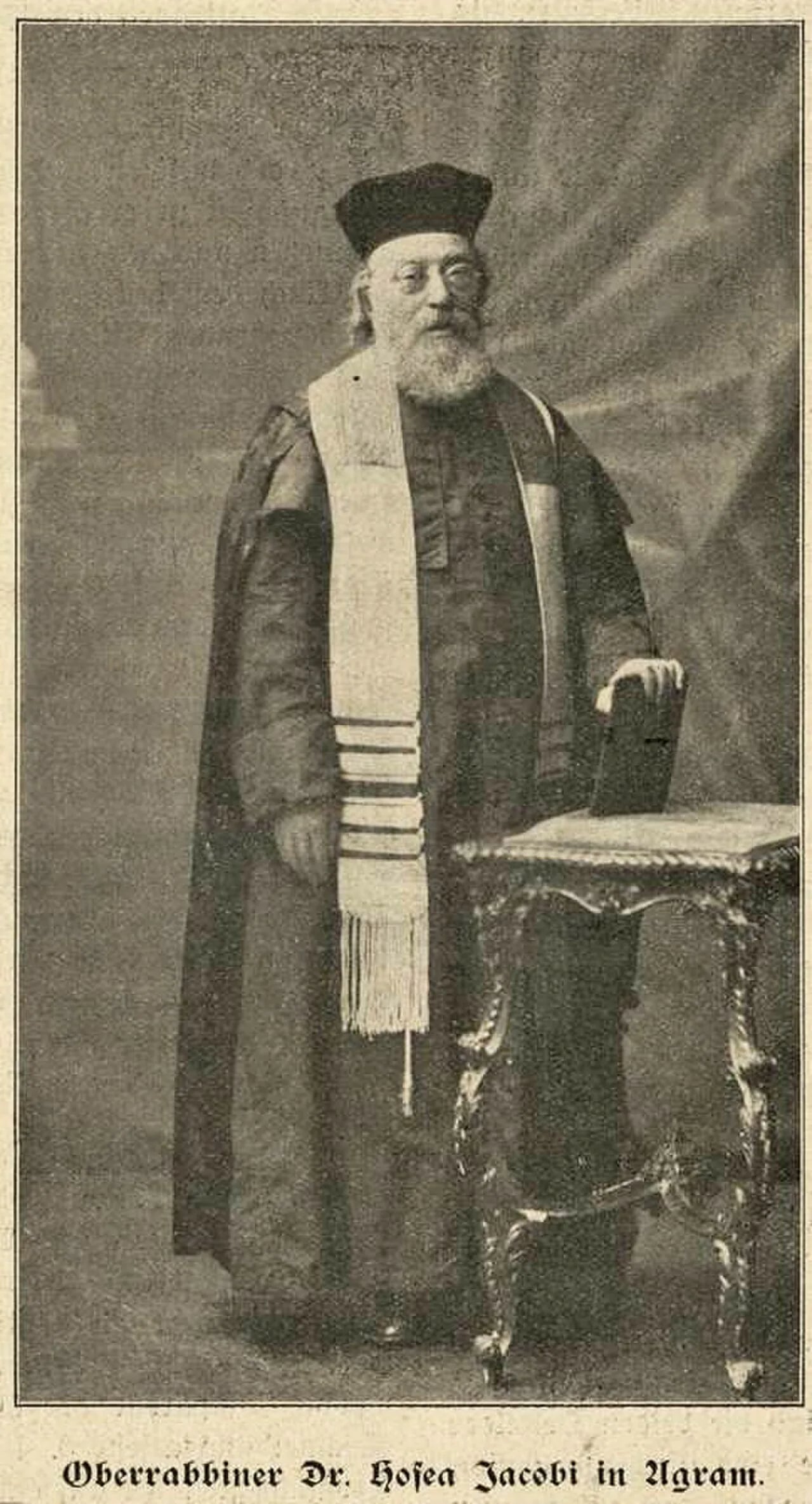 Porträt von Hosea Jacobi (1842–1925) – Gedenkseite