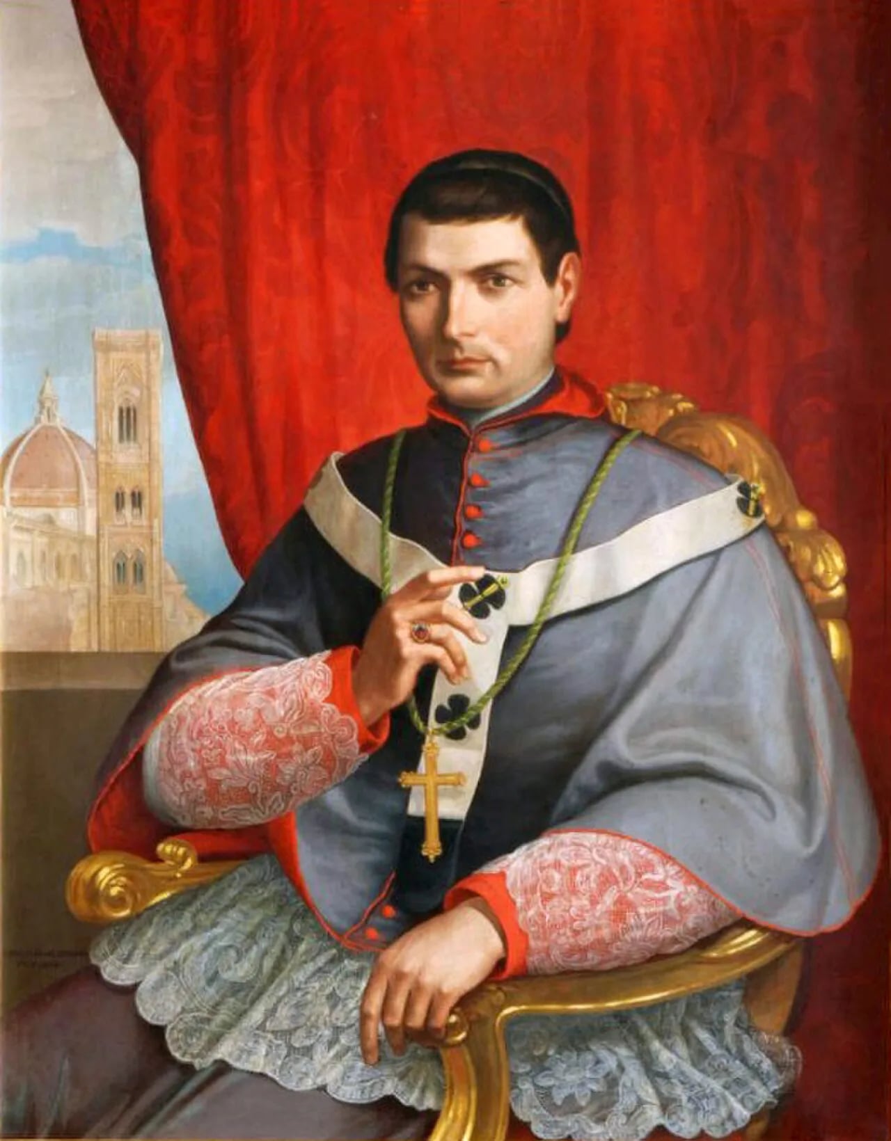 Portrait of Giovacchino Limberti (1821–1874) – memorial page