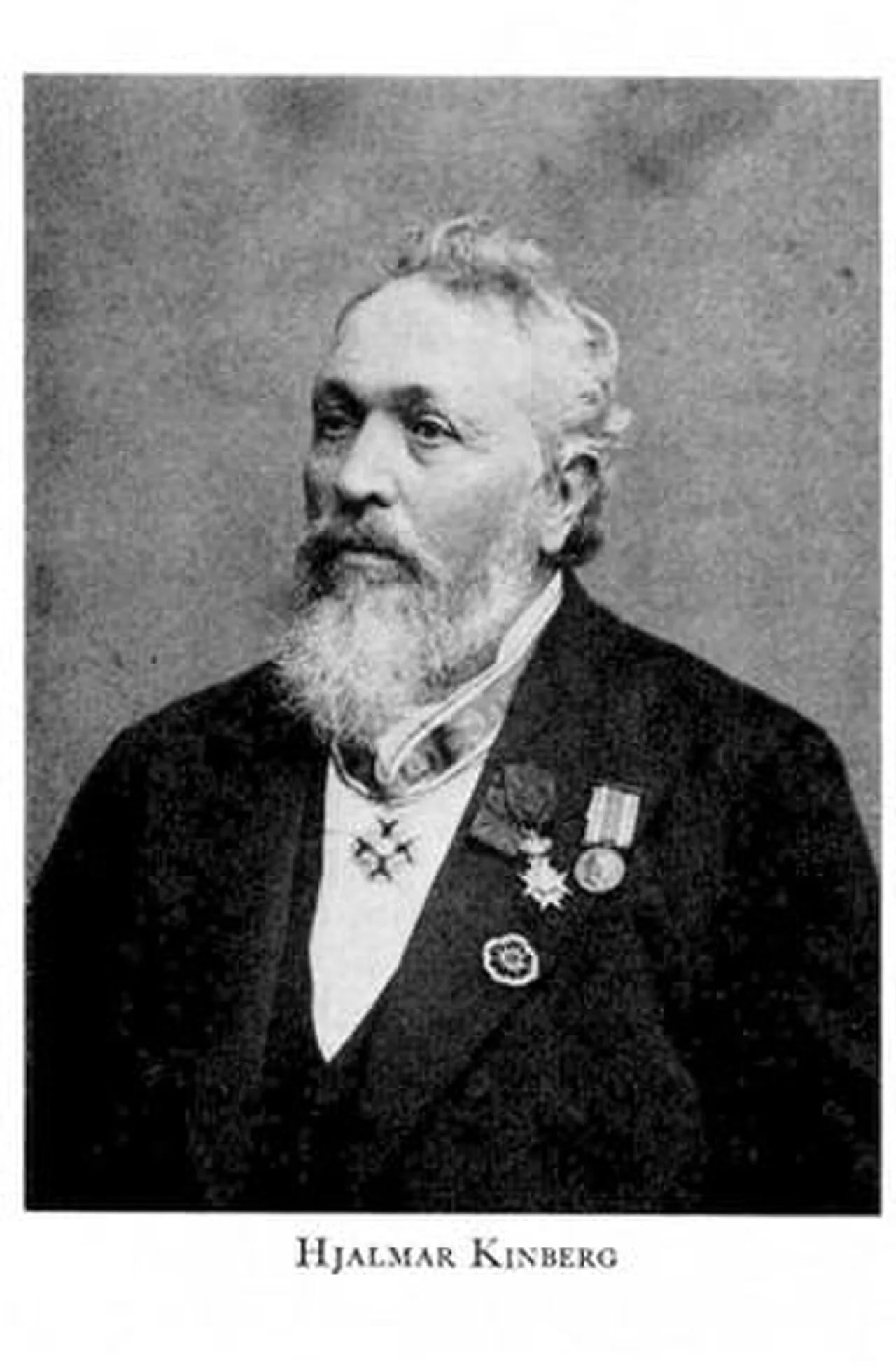 Portrait of Hjalmar Kinberg (1820–1908) – memorial page