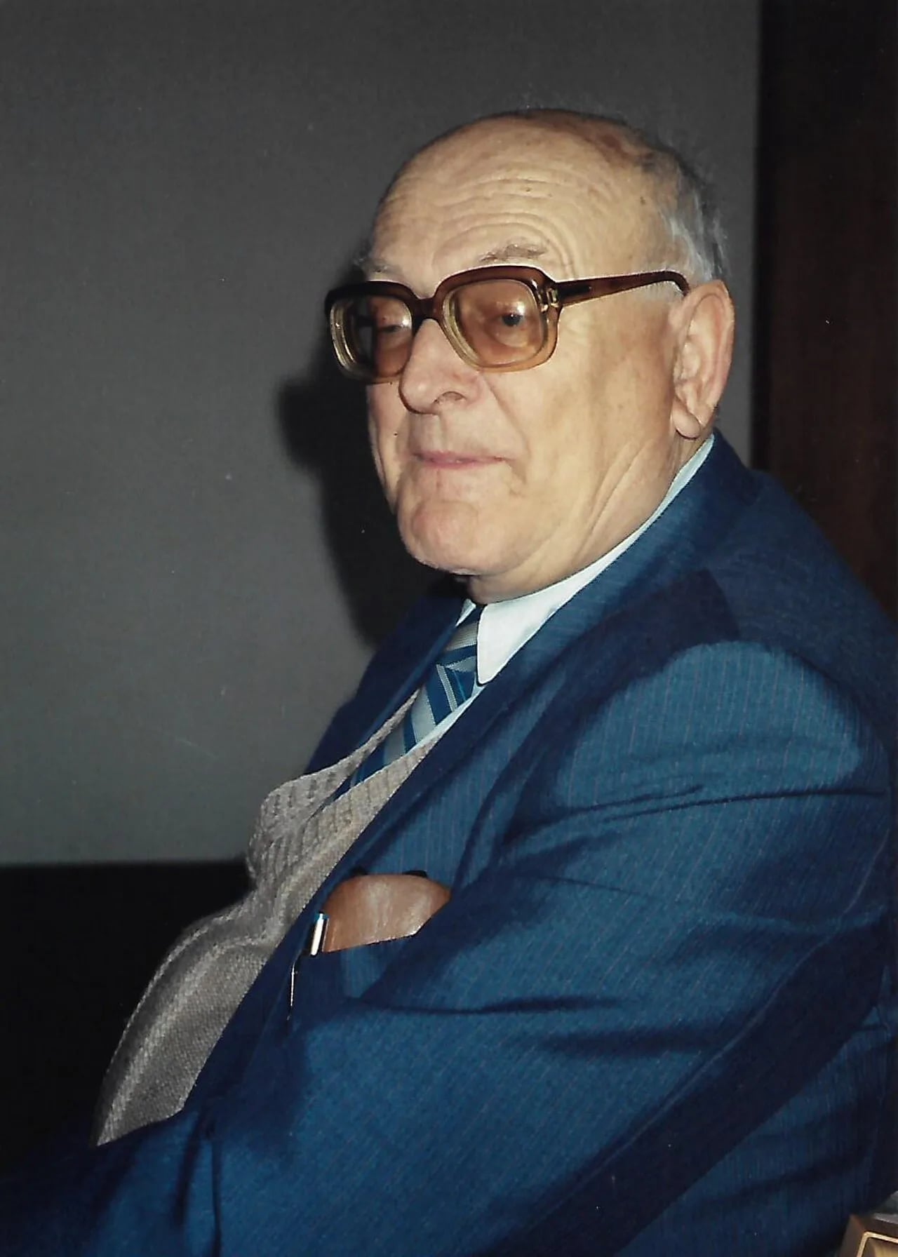 Porträt von Marjan Britovšek (1923–2008) – Gedenkseite