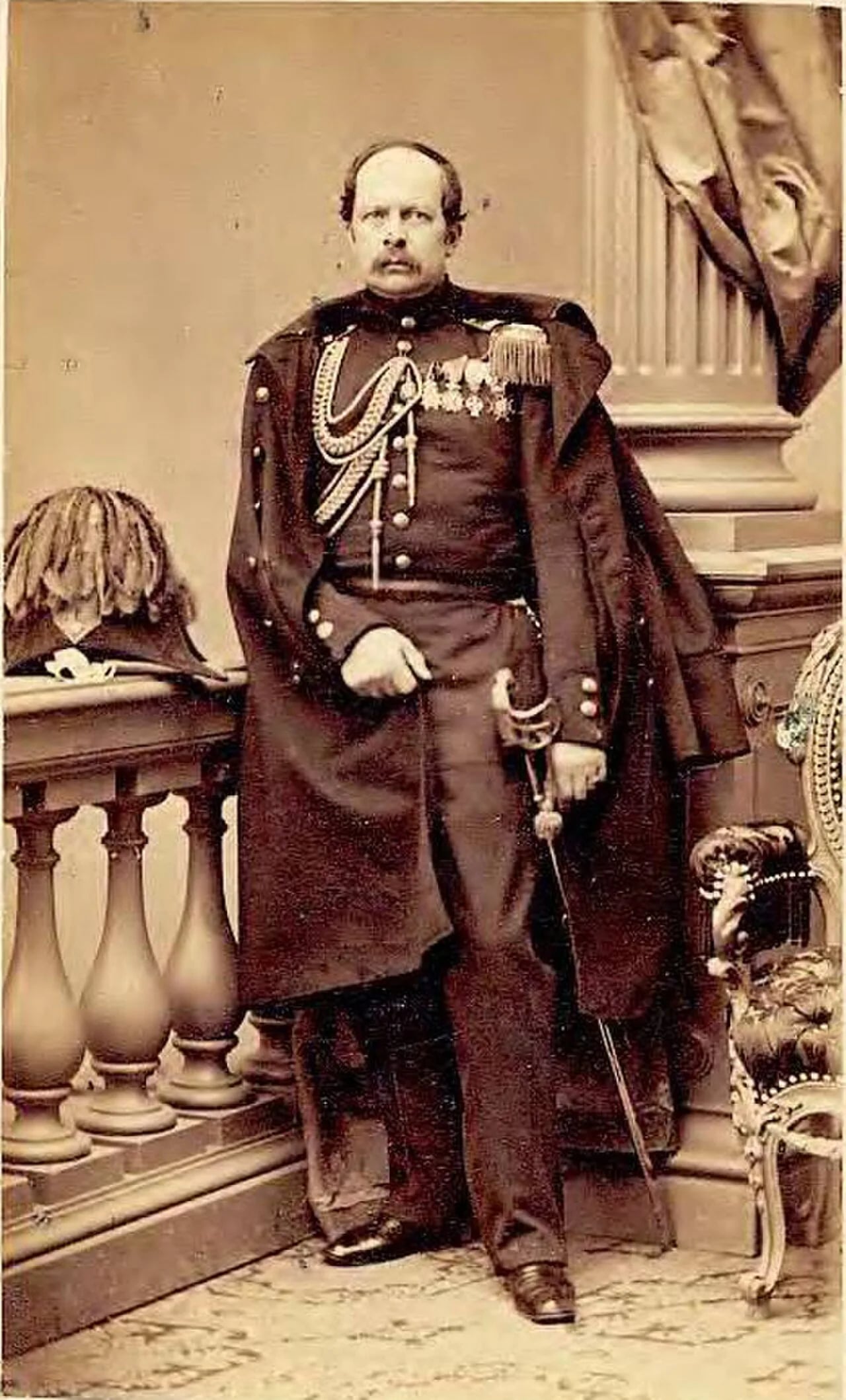 Porträt von Rudolf Maurits Klinckowström (1816–1902) – Gedenkseite