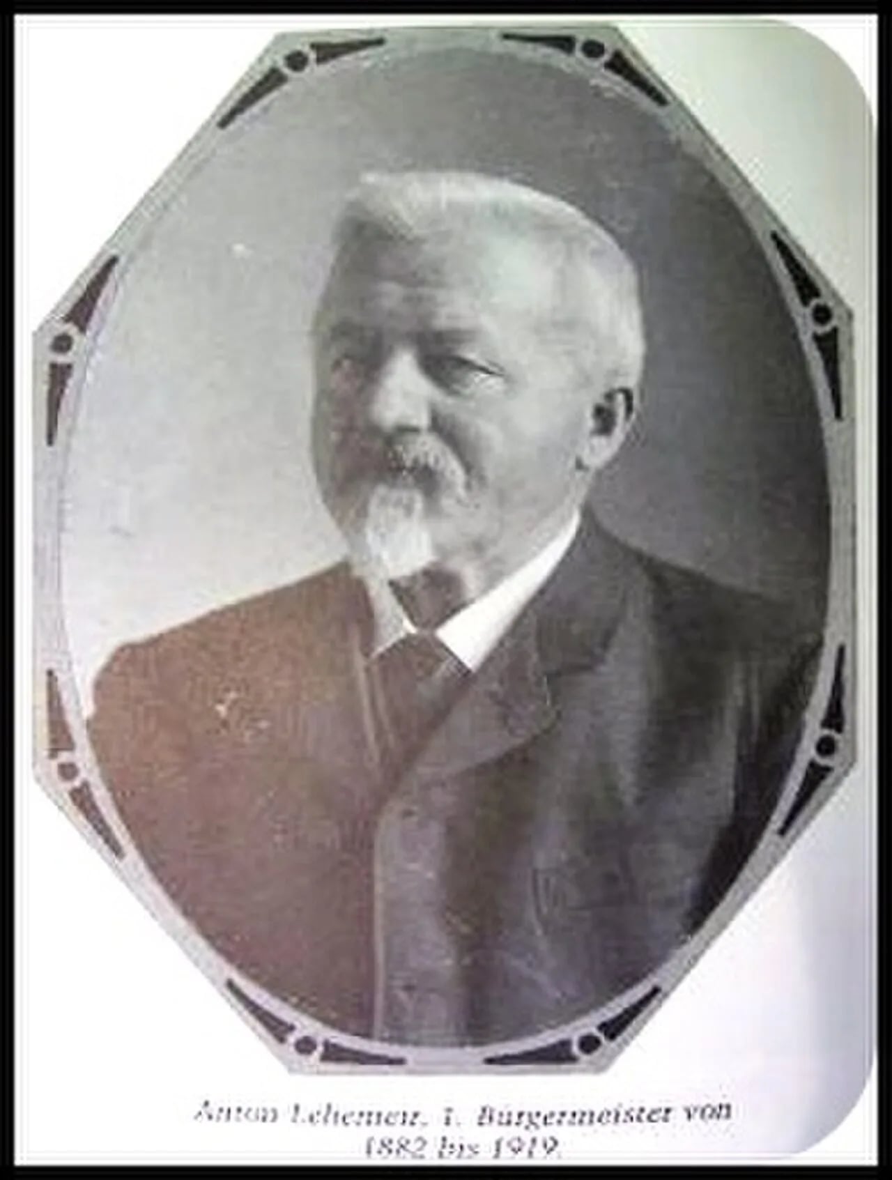 Porträt von Anton Lehemeir (1841–1933) – Gedenkseite