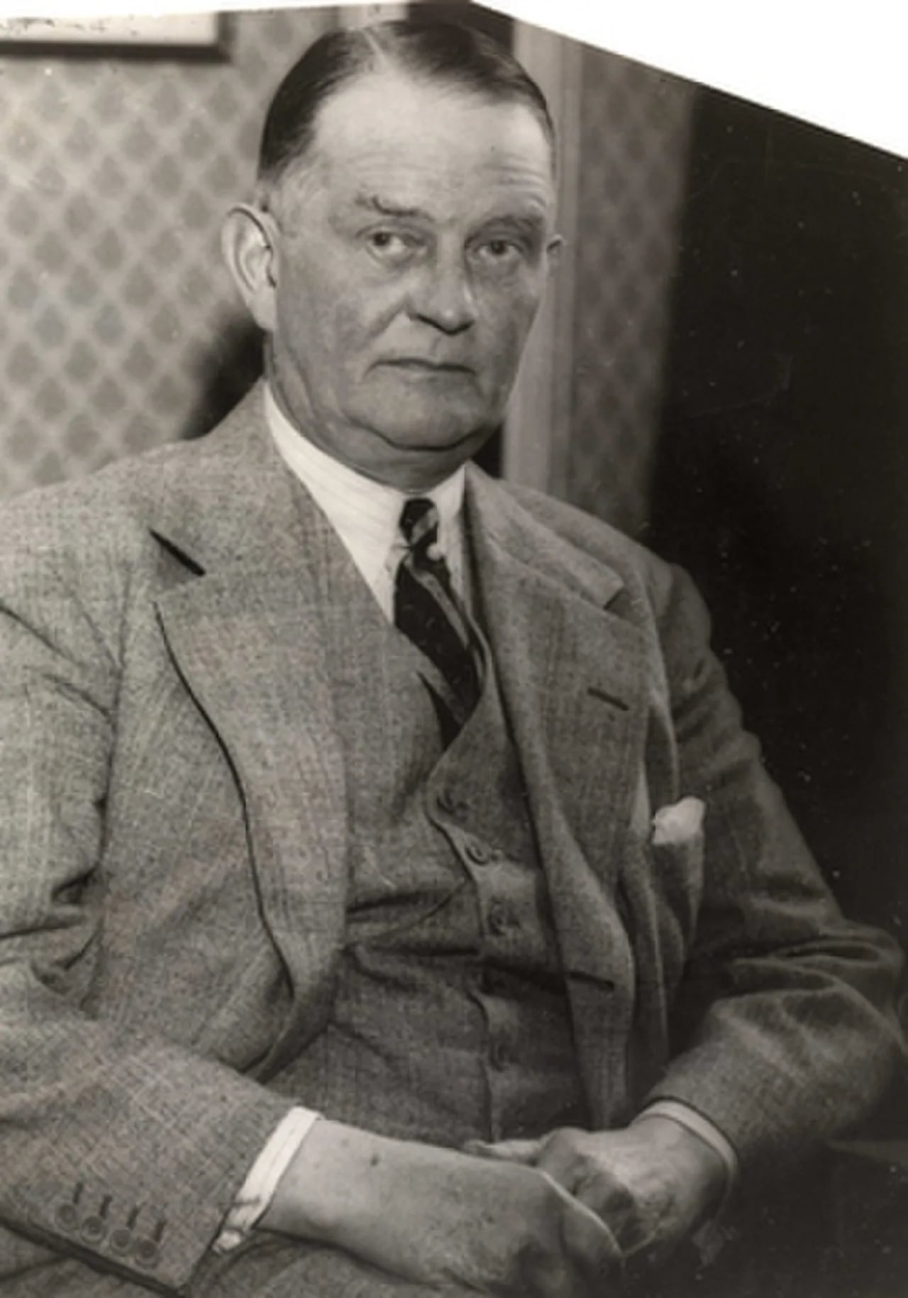 Portrait of Sigurd Kloumann (1879–1953) – memorial page