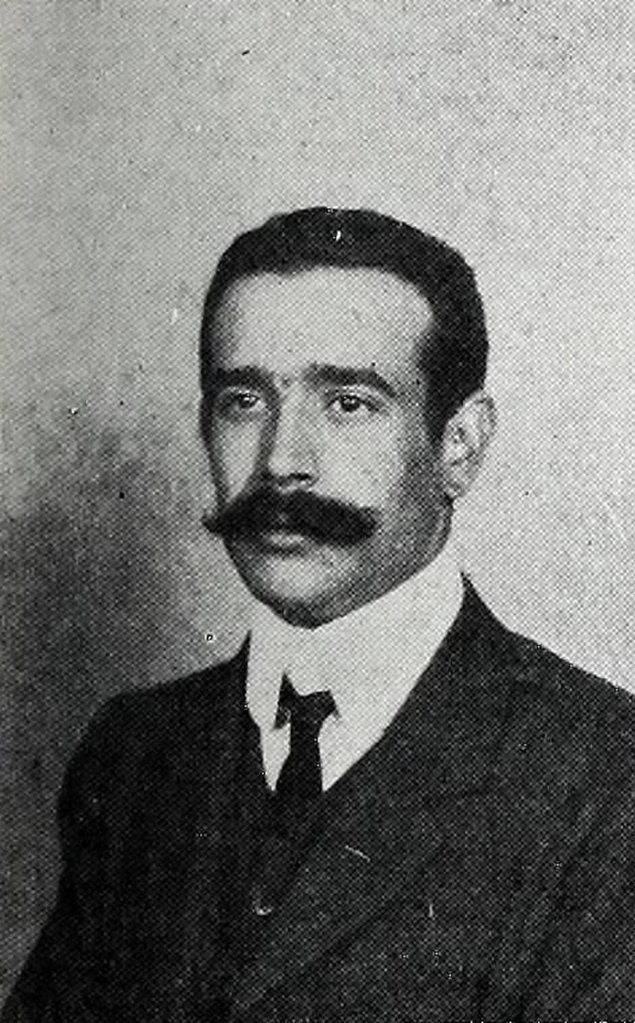 Porträt von Inocencio Medina Vera (1876–1918) – Gedenkseite