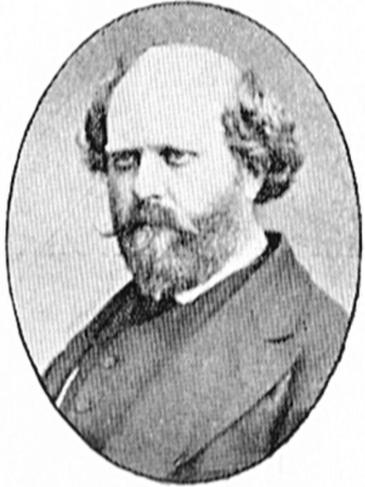 Porträt von Anders Koskull (1831–1883) – Gedenkseite