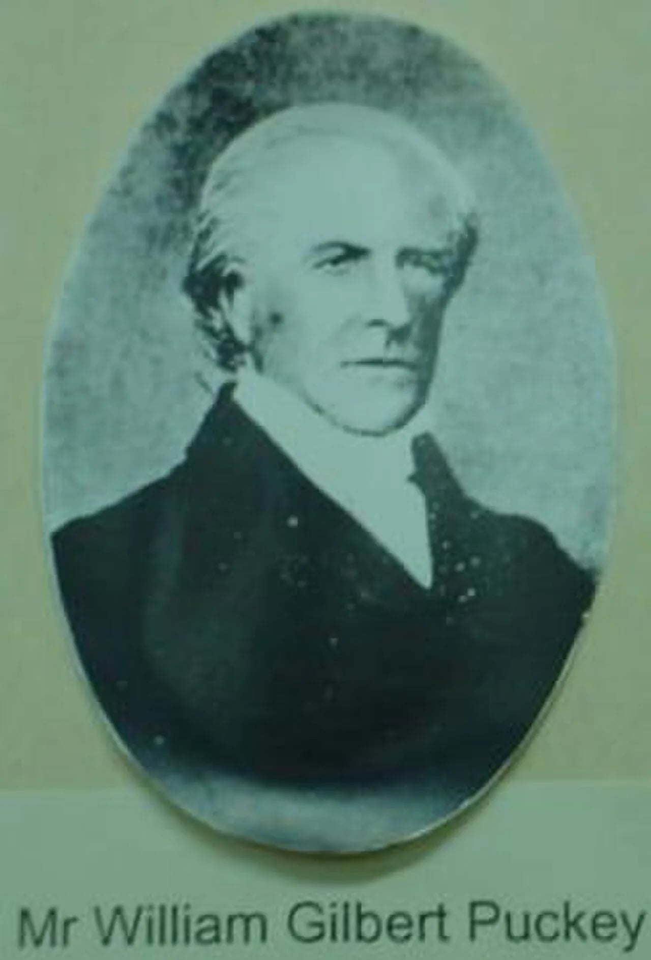 Porträt von William Gilbert Puckey (1805–1878) – Gedenkseite