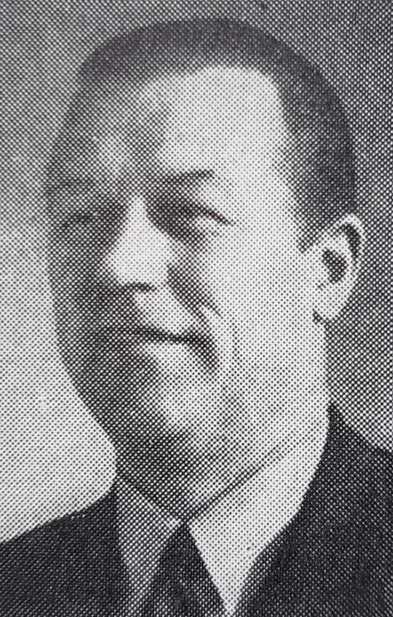 Porträt von Claes Wilhelm Nicolaus Krantz (1897–1964) – Gedenkseite