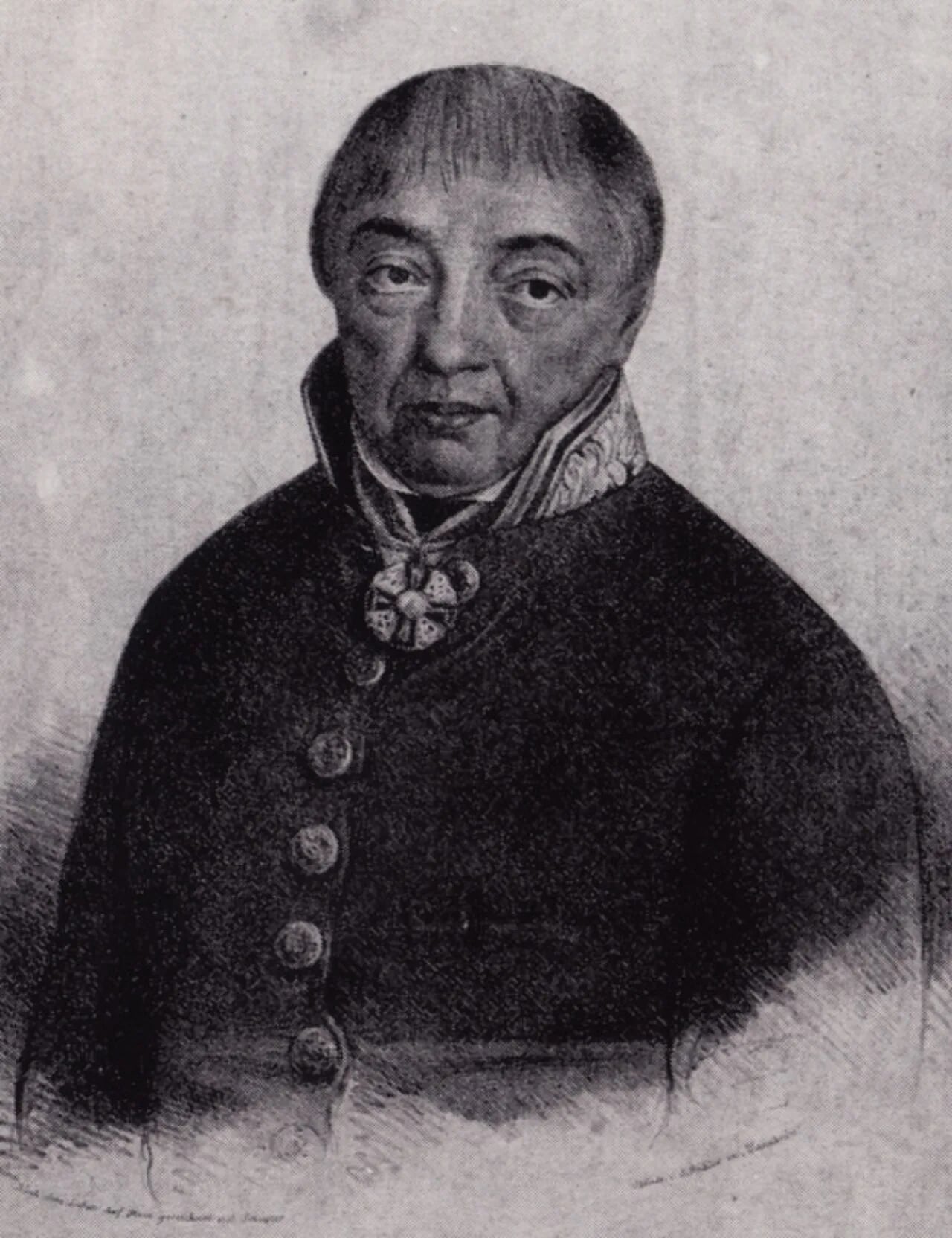 Porträt von Anton Ortallo (1777–1844) – Gedenkseite