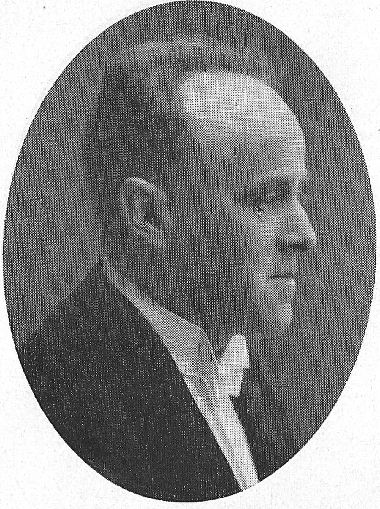 Porträt von Johan Kronstrand (1897–1984) – Gedenkseite