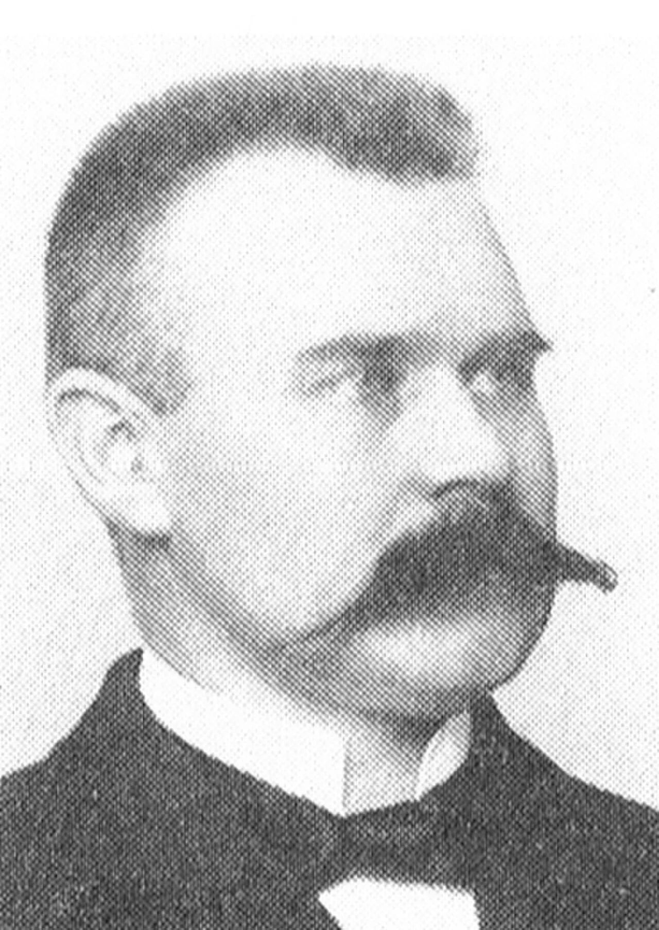 Porträt von Evald Krispin Kropp (1859–1918) – Gedenkseite