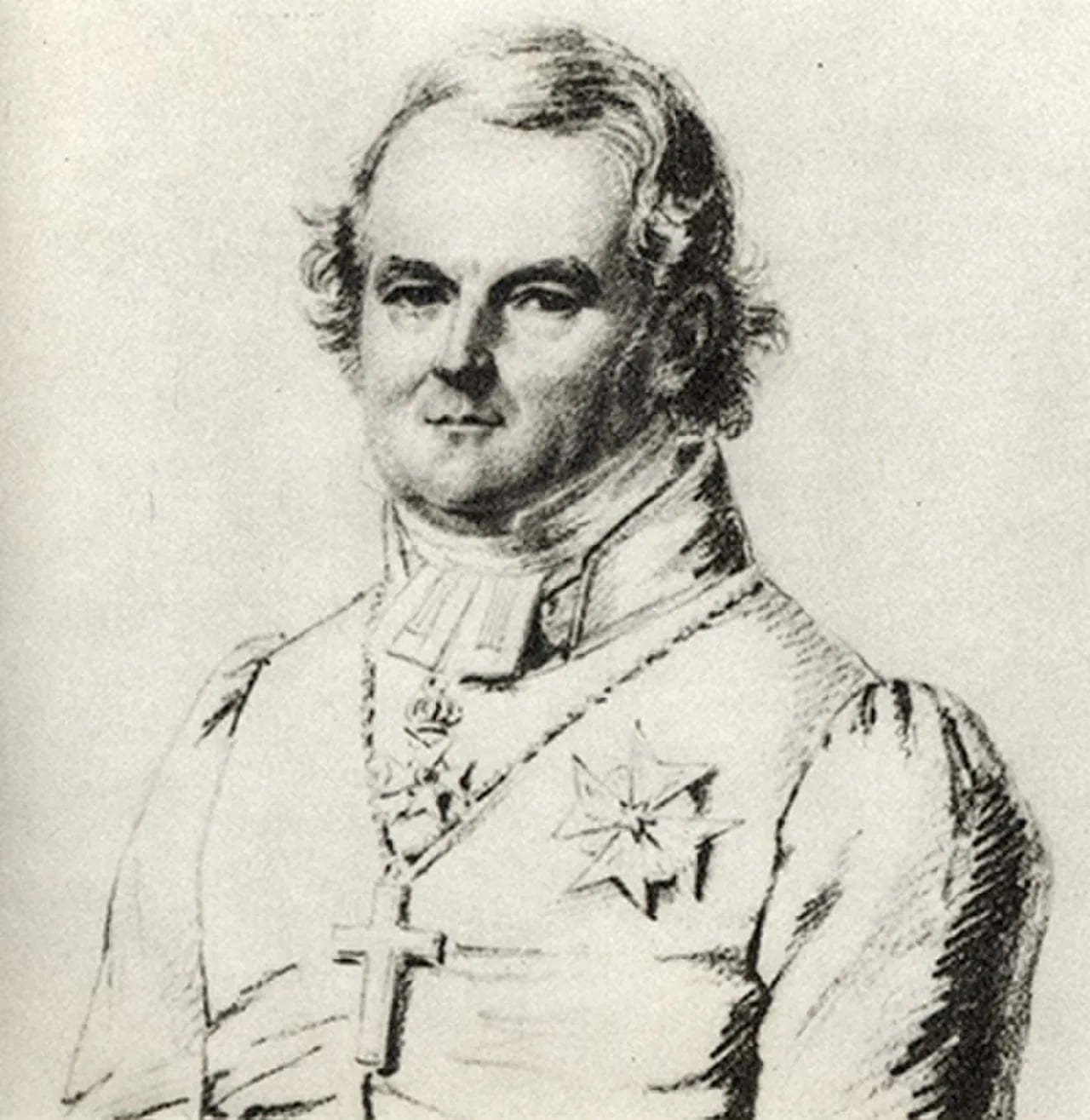 Porträt von Anders Carlsson af Kullberg (1771–1851) – Gedenkseite