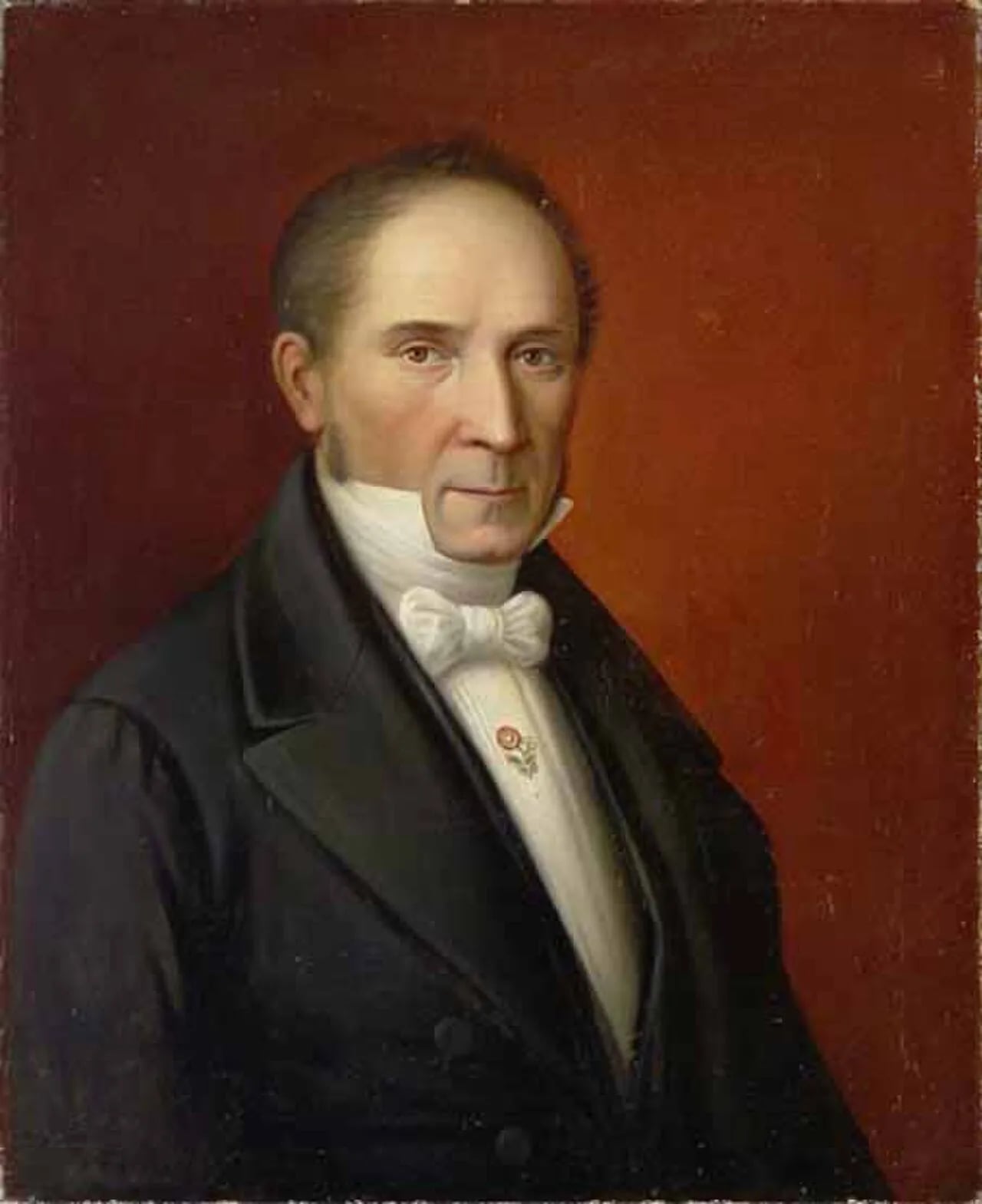 Porträt von Johann Michael Sattler (1786–1847) – Gedenkseite