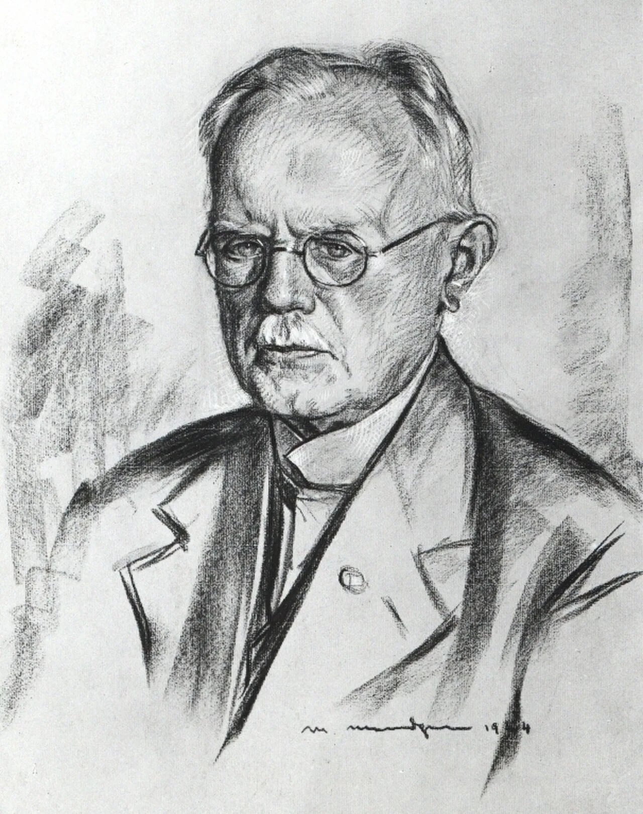 Porträt von Emil Krüger (1869–1954) – Gedenkseite
