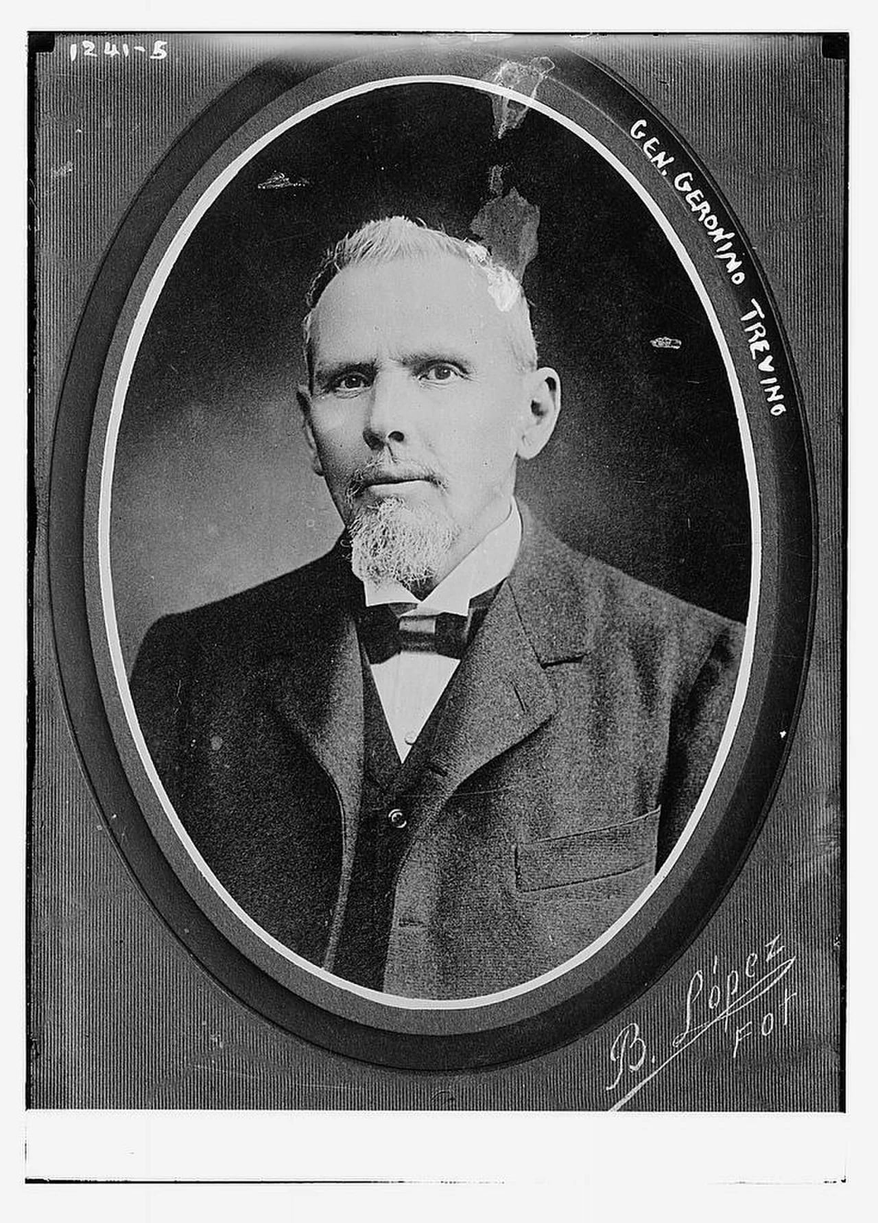 Portrait of Jerónimo Treviño (1835–1914) – memorial page